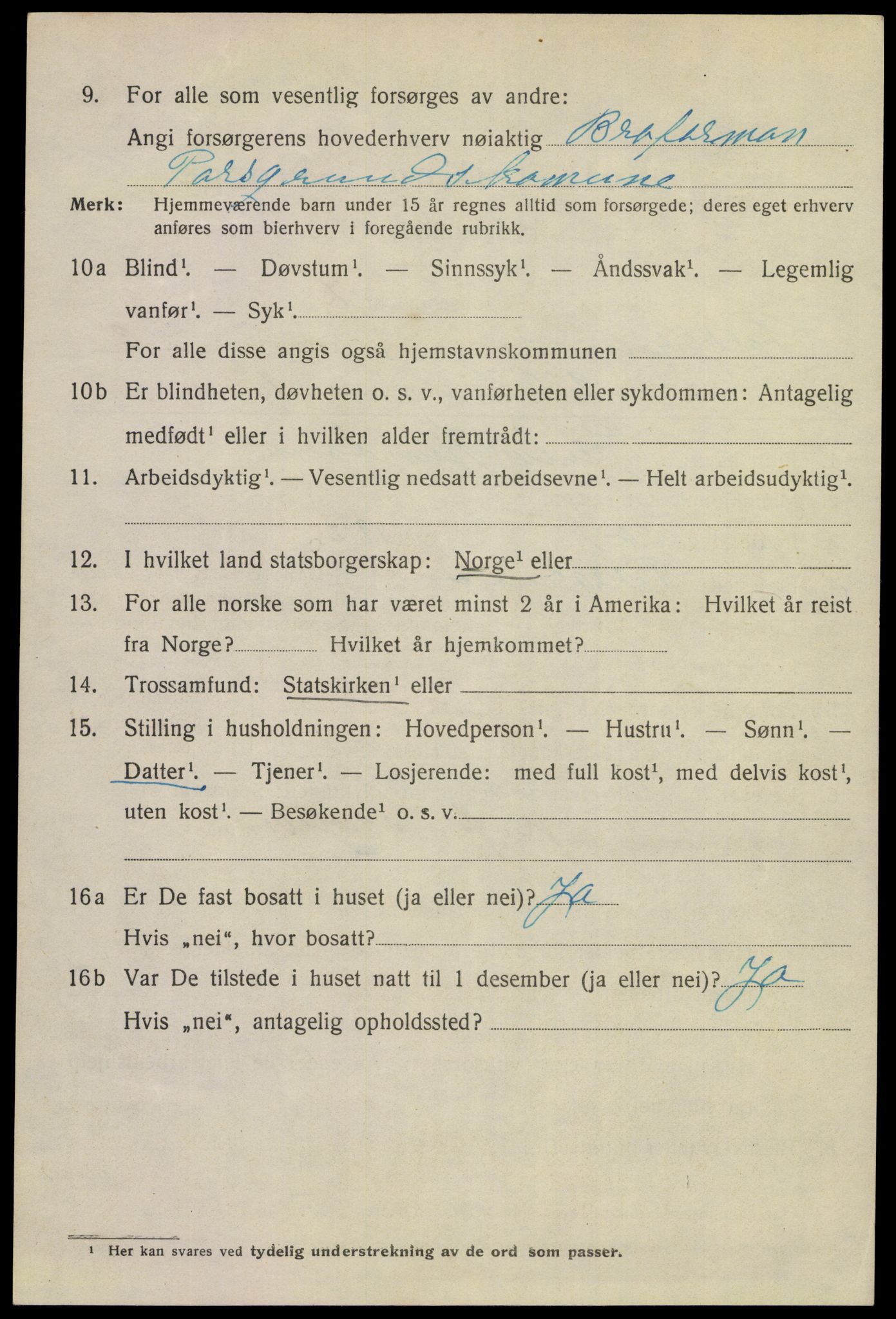 SAKO, Folketelling 1920 for 0805 Porsgrunn kjøpstad, 1920, s. 17344