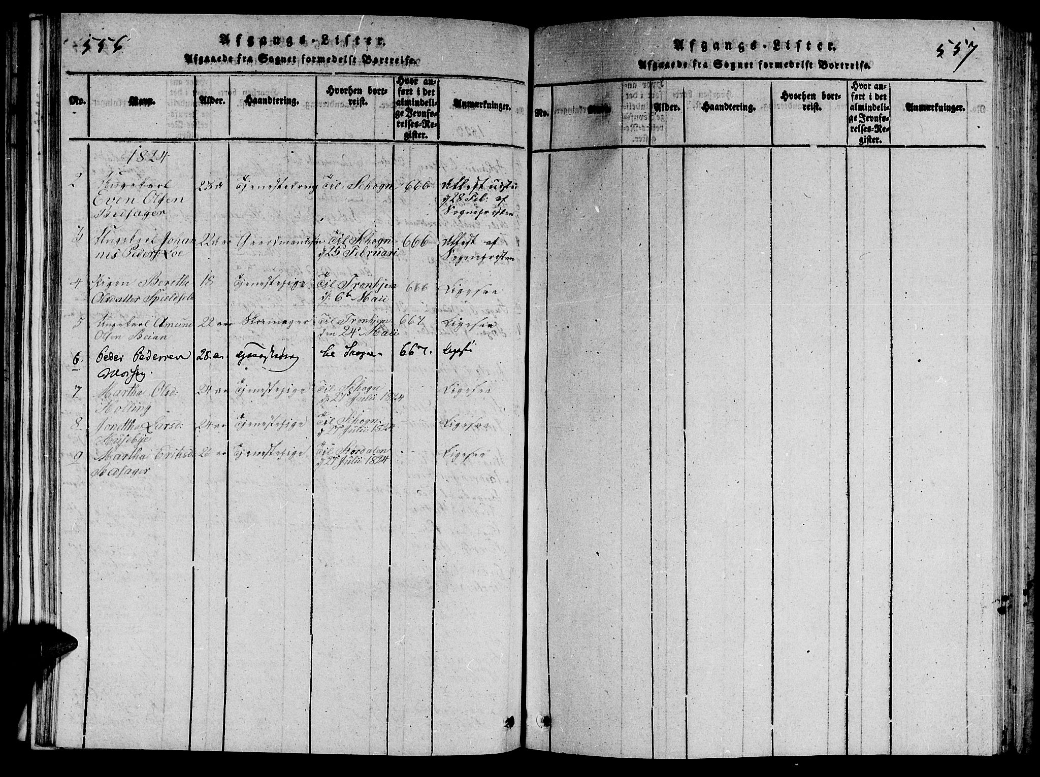Ministerialprotokoller, klokkerbøker og fødselsregistre - Nord-Trøndelag, SAT/A-1458/714/L0132: Klokkerbok nr. 714C01, 1817-1824, s. 556-557