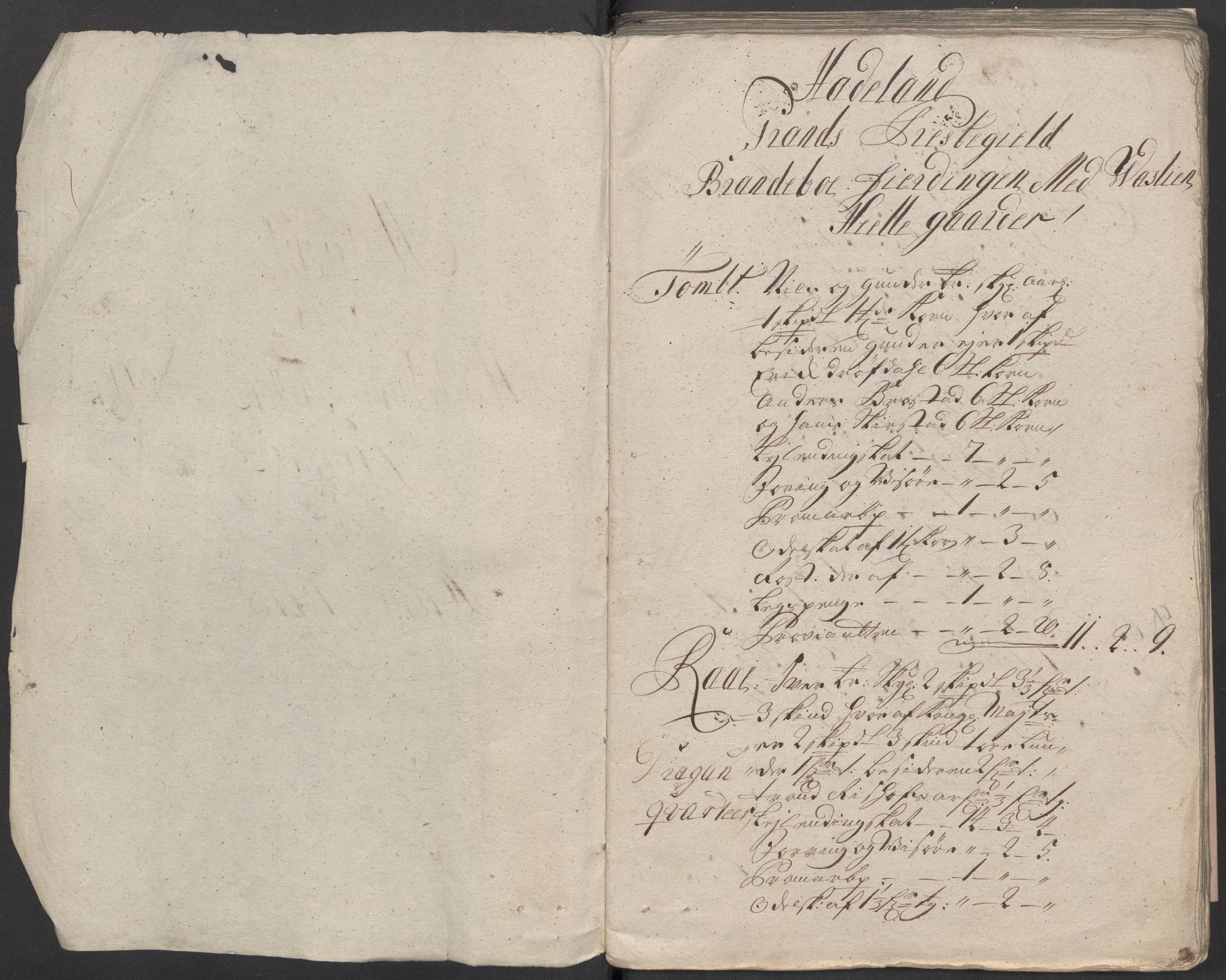 Rentekammeret inntil 1814, Reviderte regnskaper, Fogderegnskap, RA/EA-4092/R18/L1319: Fogderegnskap Hadeland, Toten og Valdres, 1718, s. 21
