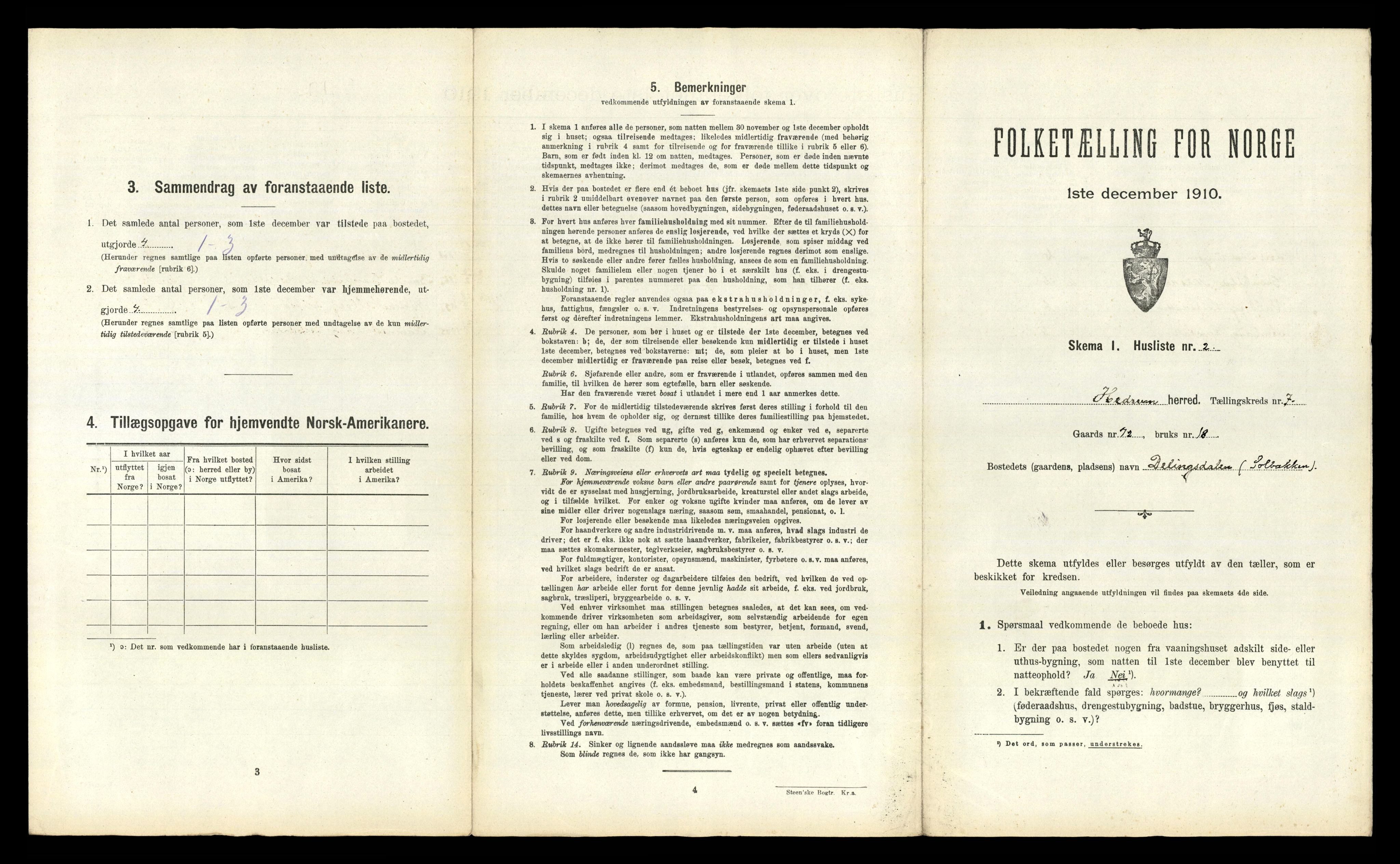 RA, Folketelling 1910 for 0727 Hedrum herred, 1910, s. 782