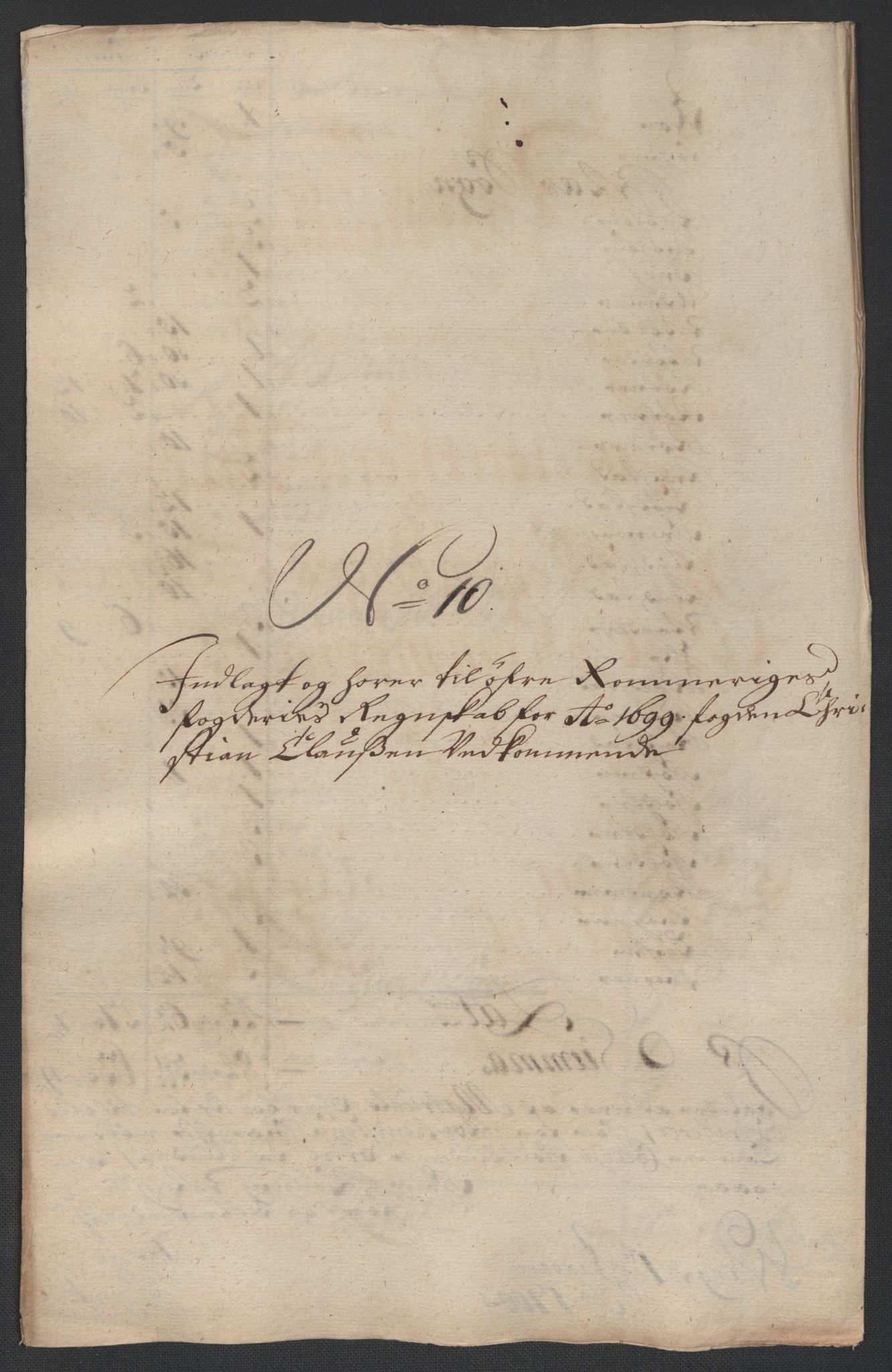 Rentekammeret inntil 1814, Reviderte regnskaper, Fogderegnskap, RA/EA-4092/R12/L0711: Fogderegnskap Øvre Romerike, 1699, s. 245