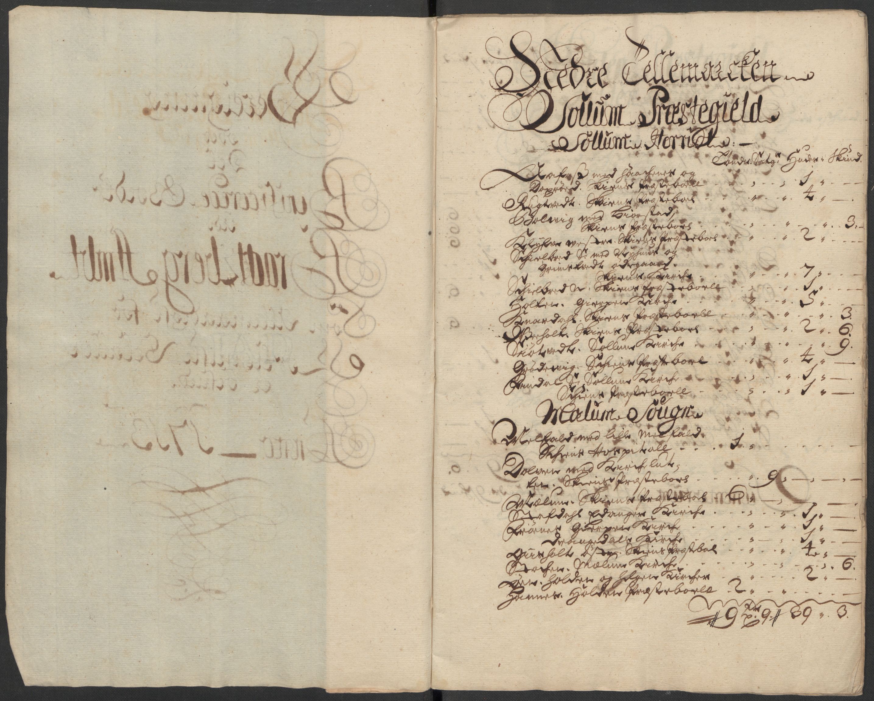 Rentekammeret inntil 1814, Reviderte regnskaper, Fogderegnskap, AV/RA-EA-4092/R36/L2124: Fogderegnskap Øvre og Nedre Telemark og Bamble, 1713, s. 103