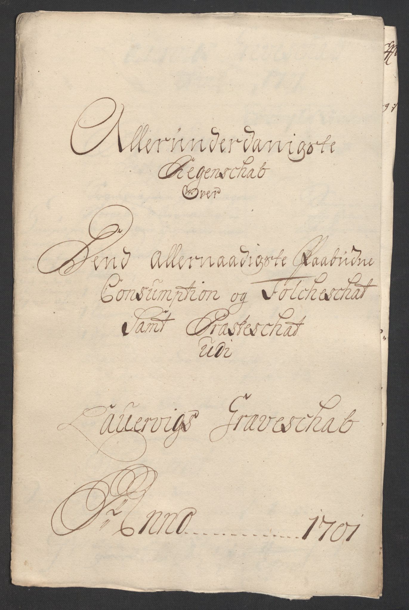 Rentekammeret inntil 1814, Reviderte regnskaper, Fogderegnskap, RA/EA-4092/R33/L1976: Fogderegnskap Larvik grevskap, 1698-1701, s. 327