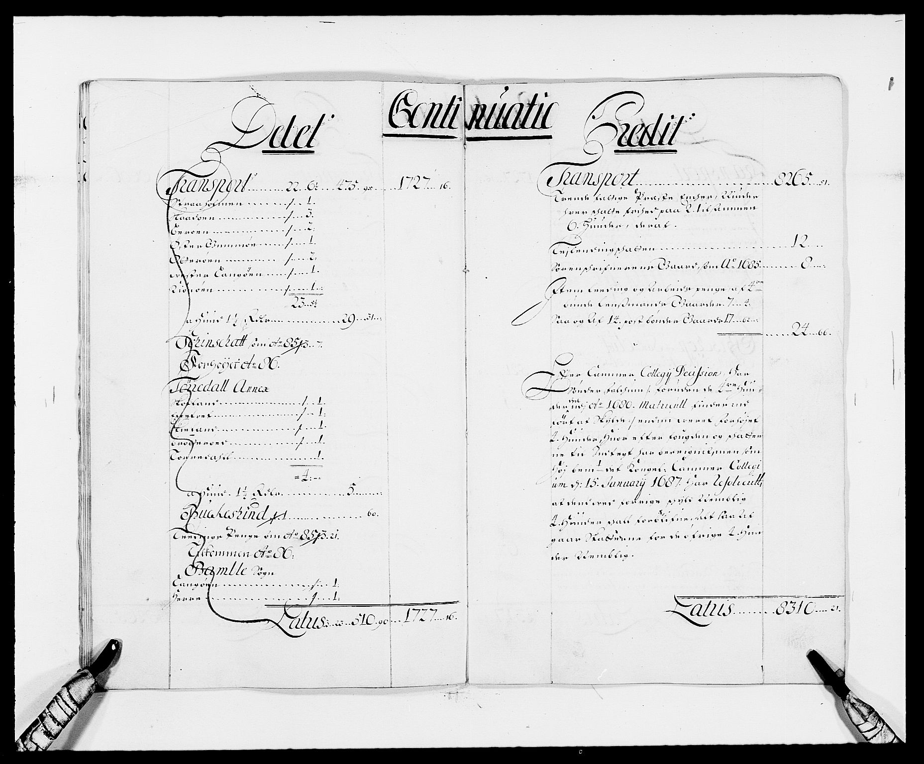 Rentekammeret inntil 1814, Reviderte regnskaper, Fogderegnskap, AV/RA-EA-4092/R34/L2048: Fogderegnskap Bamble, 1685-1687, s. 31