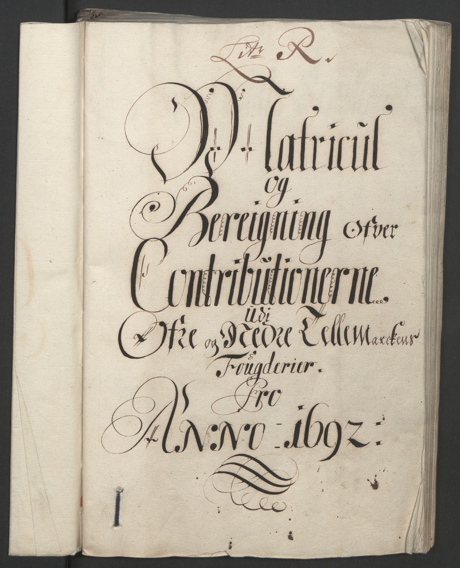 Rentekammeret inntil 1814, Reviderte regnskaper, Fogderegnskap, AV/RA-EA-4092/R35/L2090: Fogderegnskap Øvre og Nedre Telemark, 1692, s. 51