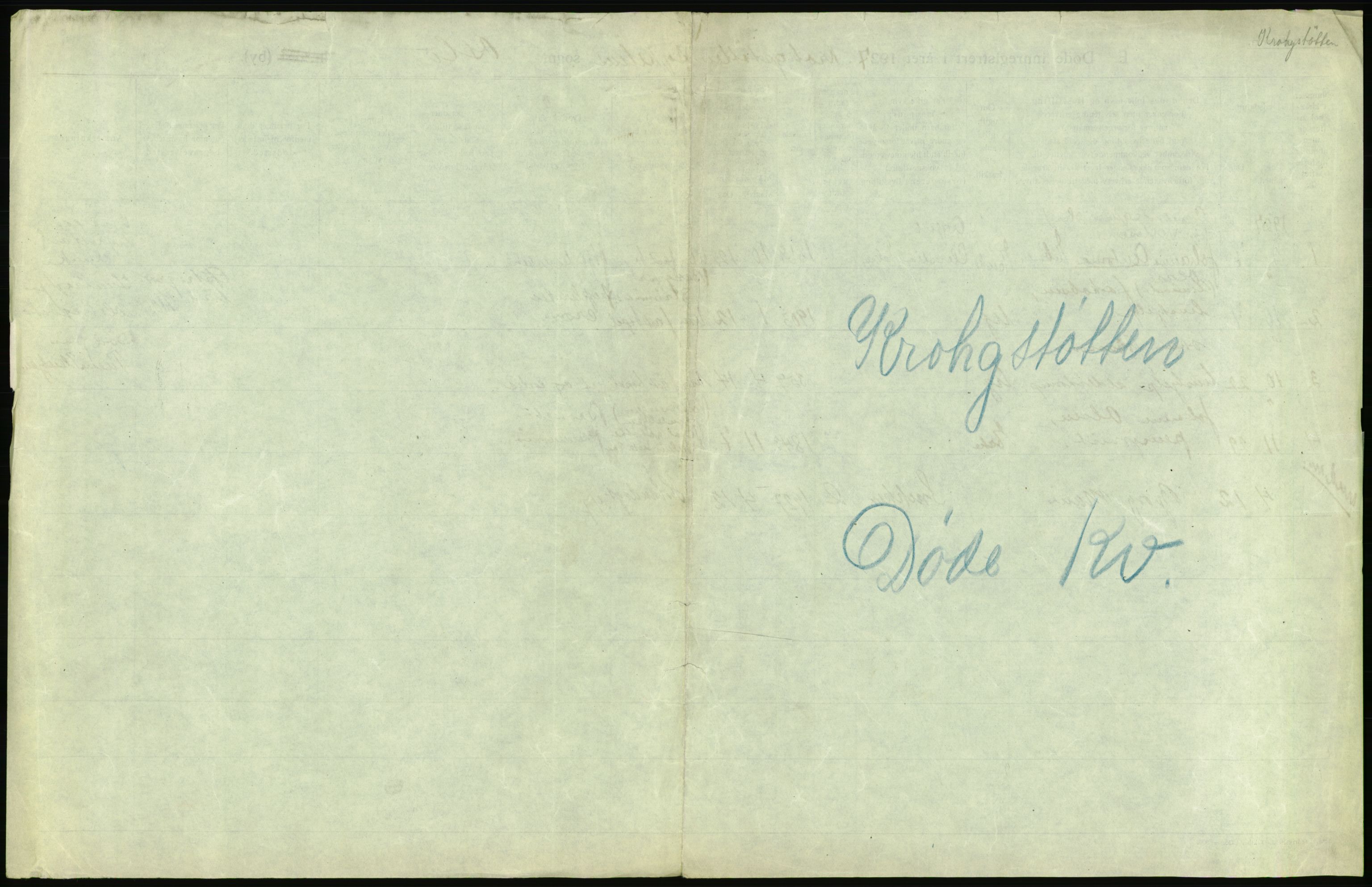 Statistisk sentralbyrå, Sosiodemografiske emner, Befolkning, AV/RA-S-2228/D/Df/Dfc/Dfcg/L0010: Oslo: Døde kvinner, dødfødte, 1927, s. 619