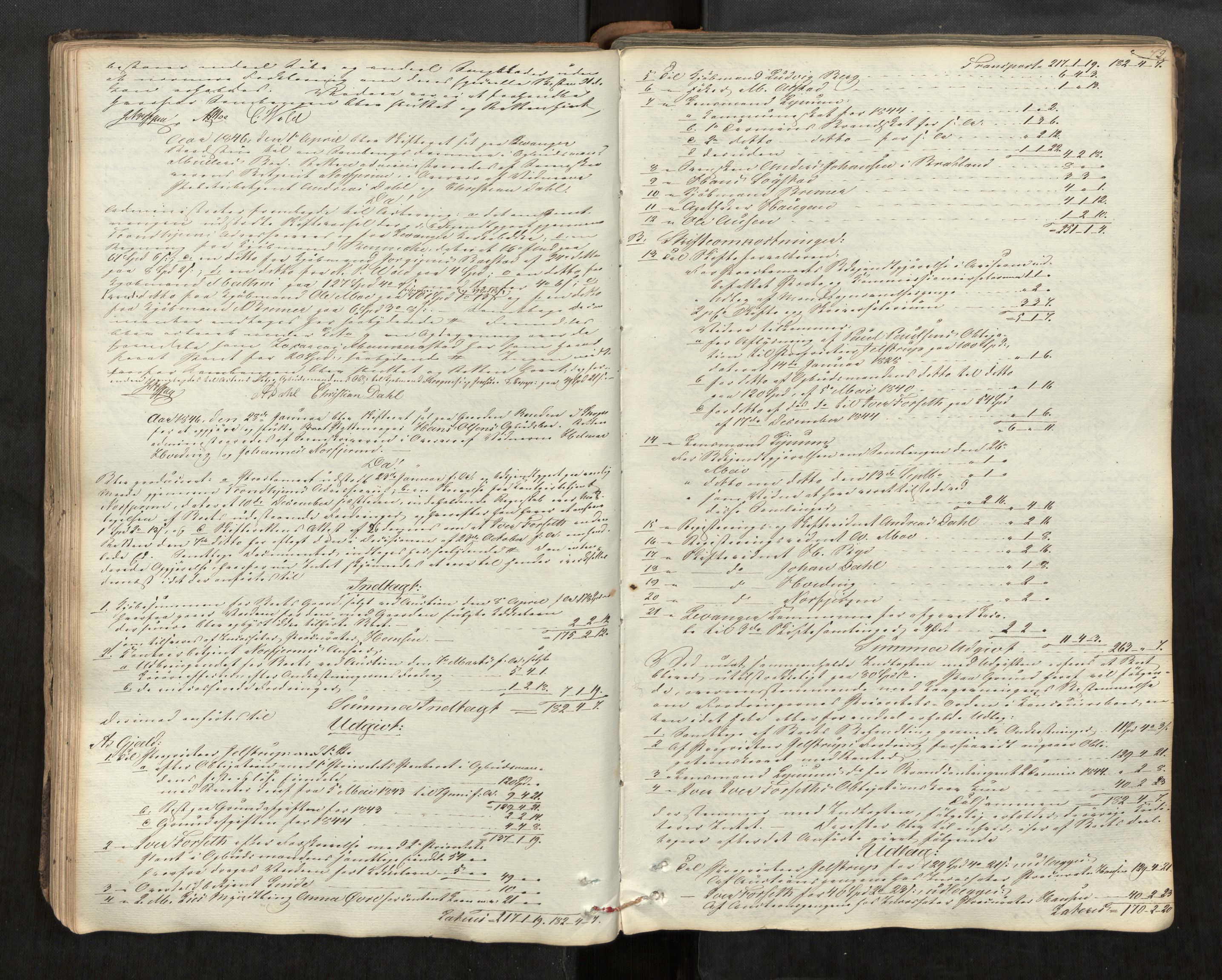 Stjør- og Verdal sorenskriveri, AV/SAT-A-4167/1/3/3A/L0060: Skifteprotokoll for Levanger, 1839-1871, s. 72