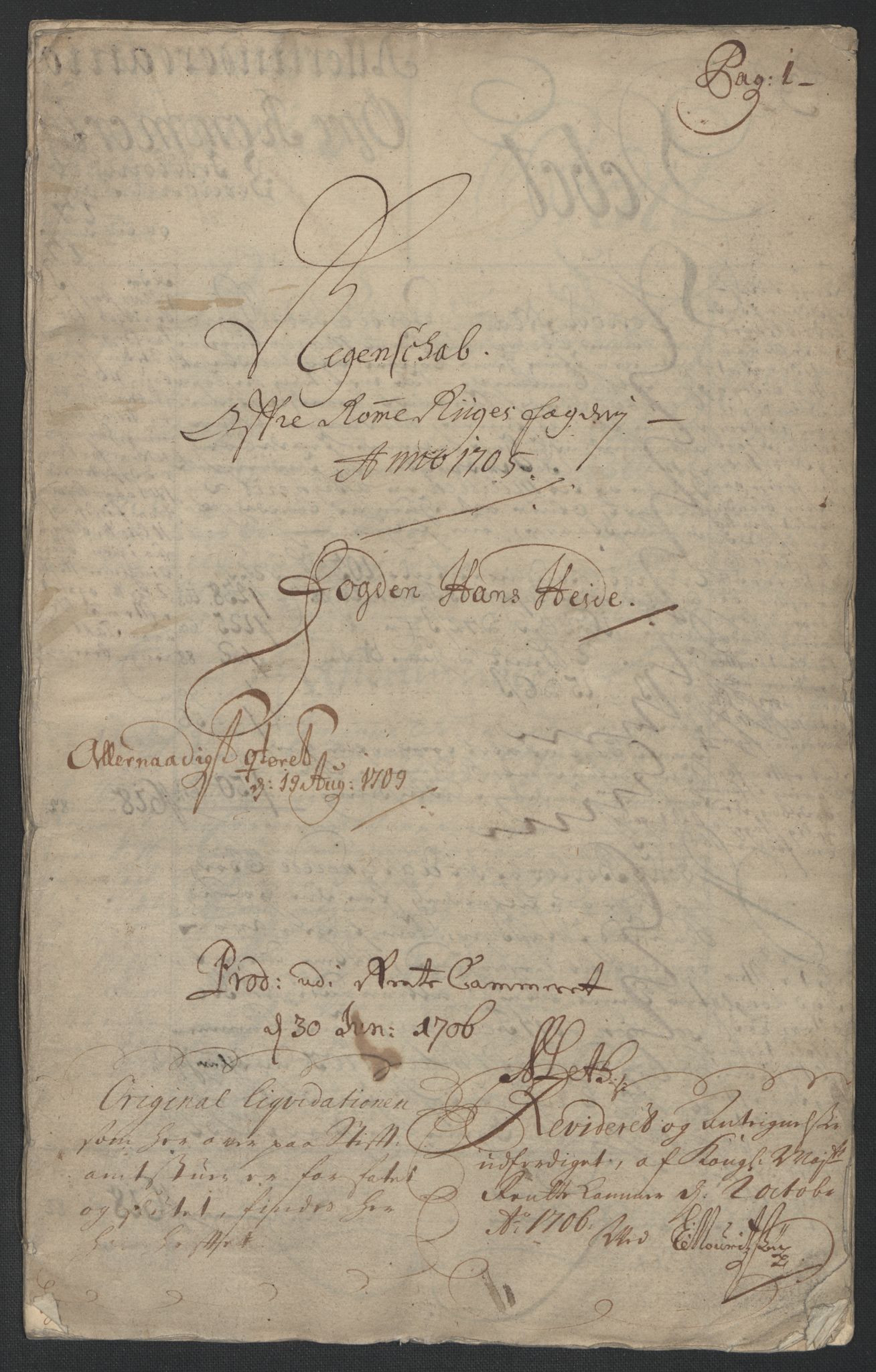 Rentekammeret inntil 1814, Reviderte regnskaper, Fogderegnskap, RA/EA-4092/R12/L0717: Fogderegnskap Øvre Romerike, 1704-1705, s. 238