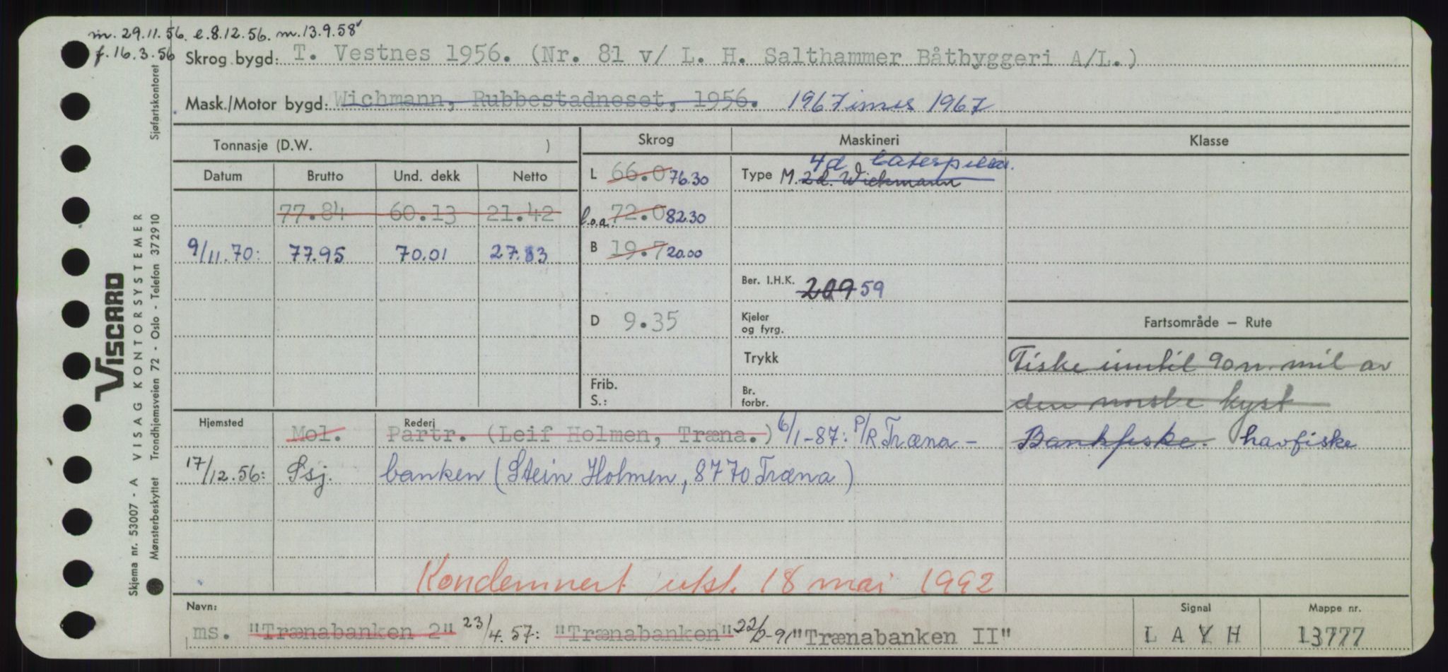 Sjøfartsdirektoratet med forløpere, Skipsmålingen, AV/RA-S-1627/H/Hd/L0039: Fartøy, Ti-Tø, s. 755