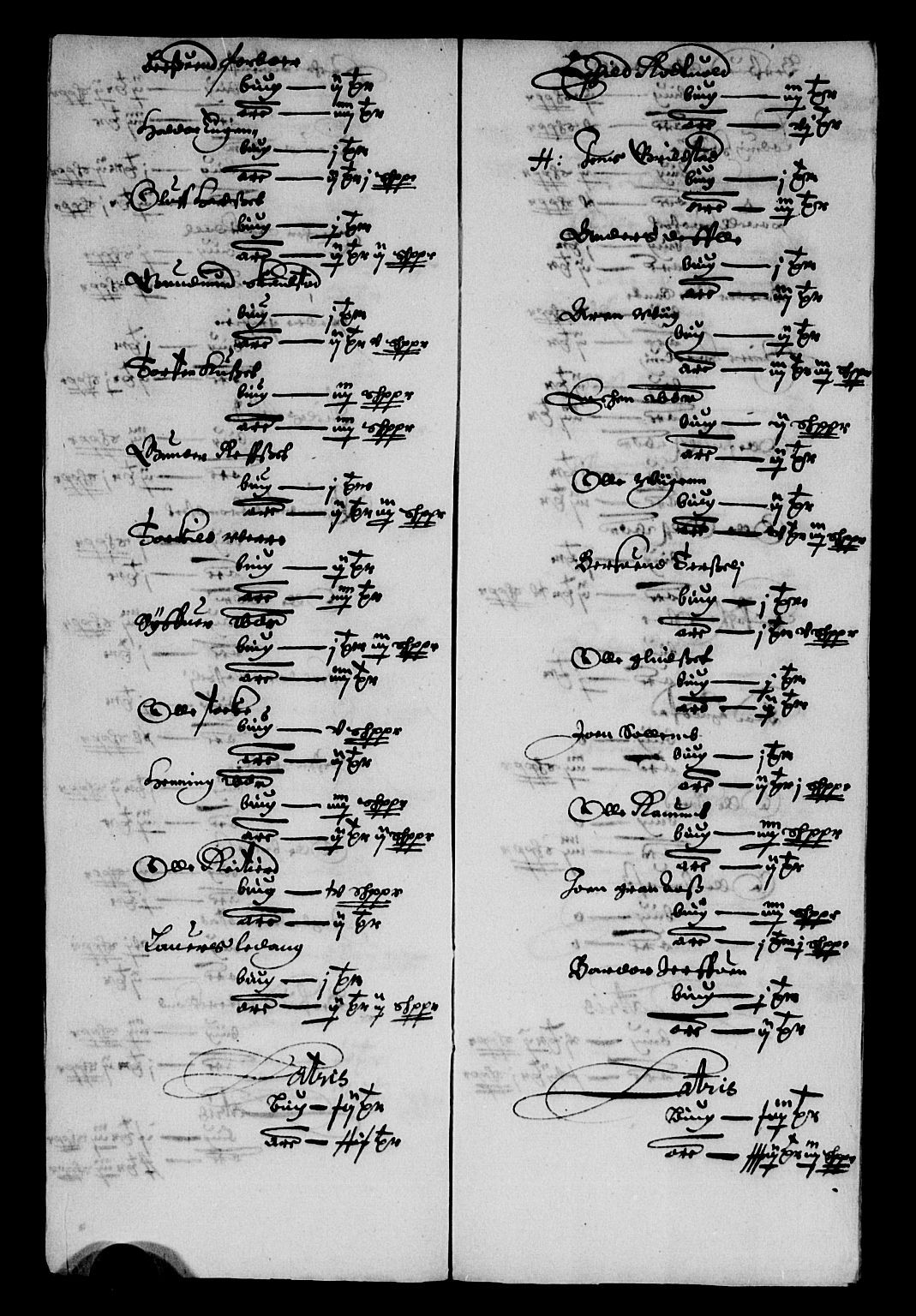 Rentekammeret inntil 1814, Reviderte regnskaper, Lensregnskaper, AV/RA-EA-5023/R/Rb/Rbw/L0103: Trondheim len, 1651-1652