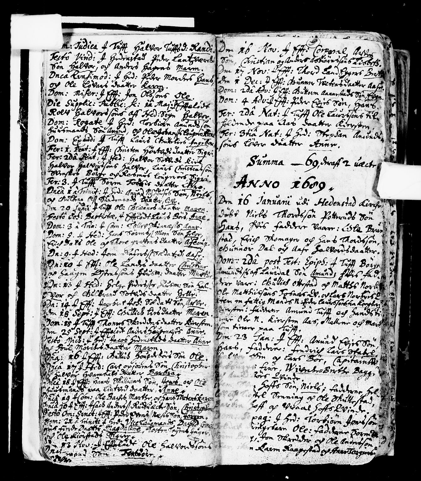 Sandsvær kirkebøker, AV/SAKO-A-244/F/Fa/L0001: Ministerialbok nr. I 1, 1665-1725, s. 9