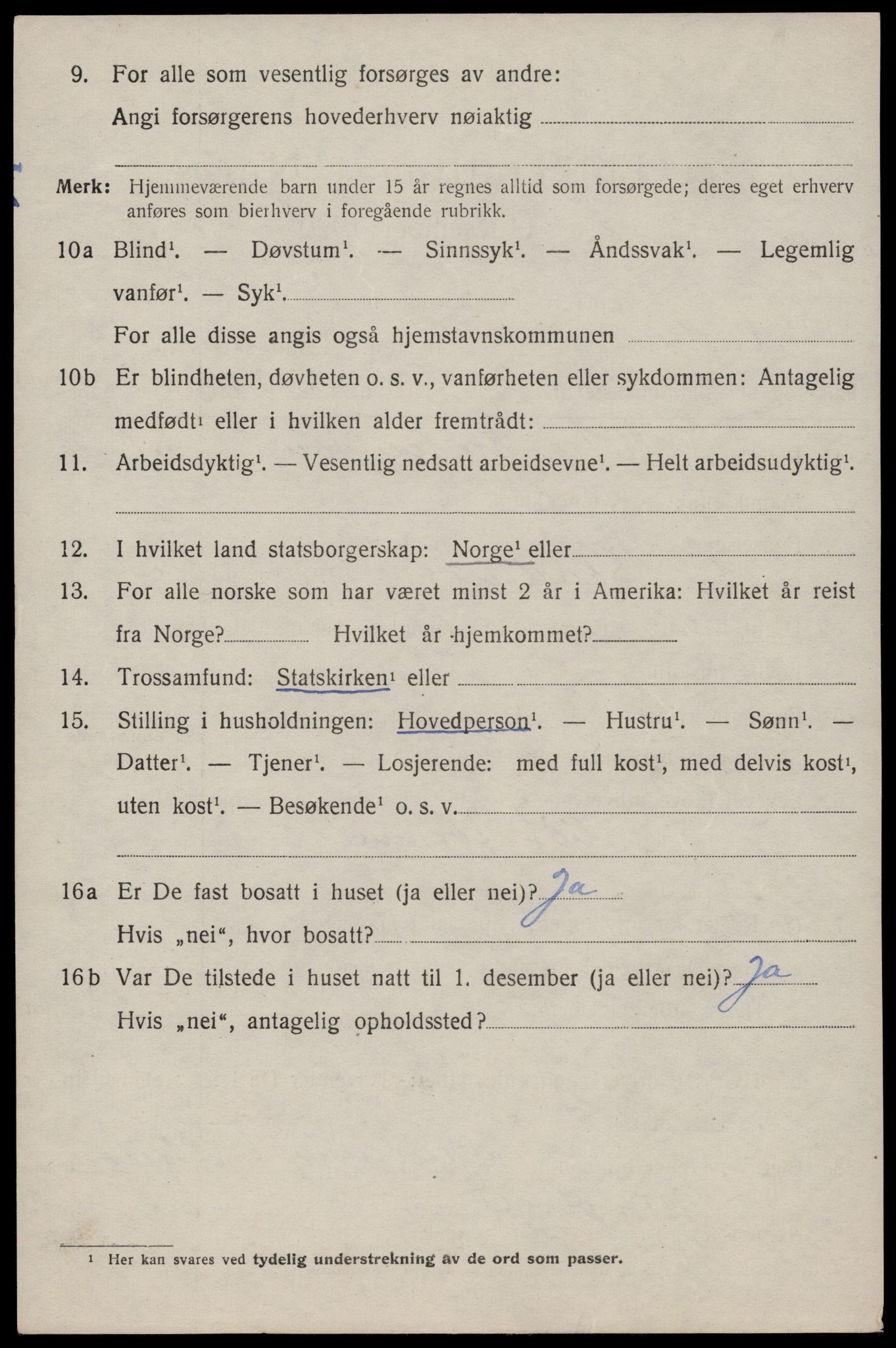 SAST, Folketelling 1920 for 1150 Skudenes herred, 1920, s. 5529