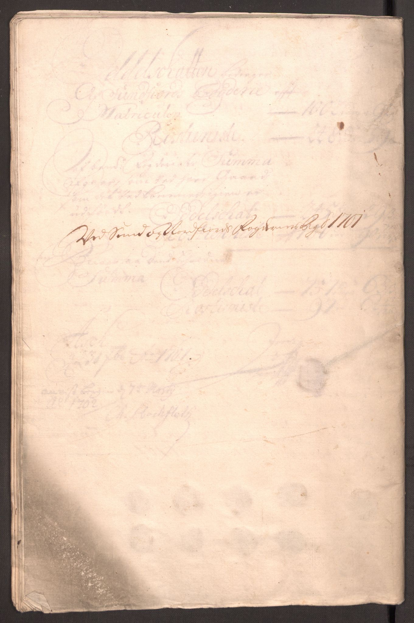 Rentekammeret inntil 1814, Reviderte regnskaper, Fogderegnskap, RA/EA-4092/R53/L3425: Fogderegnskap Sunn- og Nordfjord, 1700-1701, s. 310