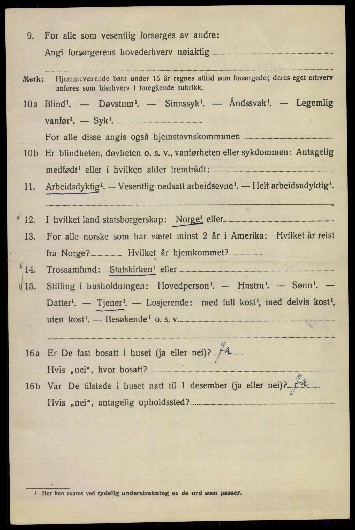 SAO, Folketelling 1920 for 0301 Kristiania kjøpstad, 1920, s. 618092