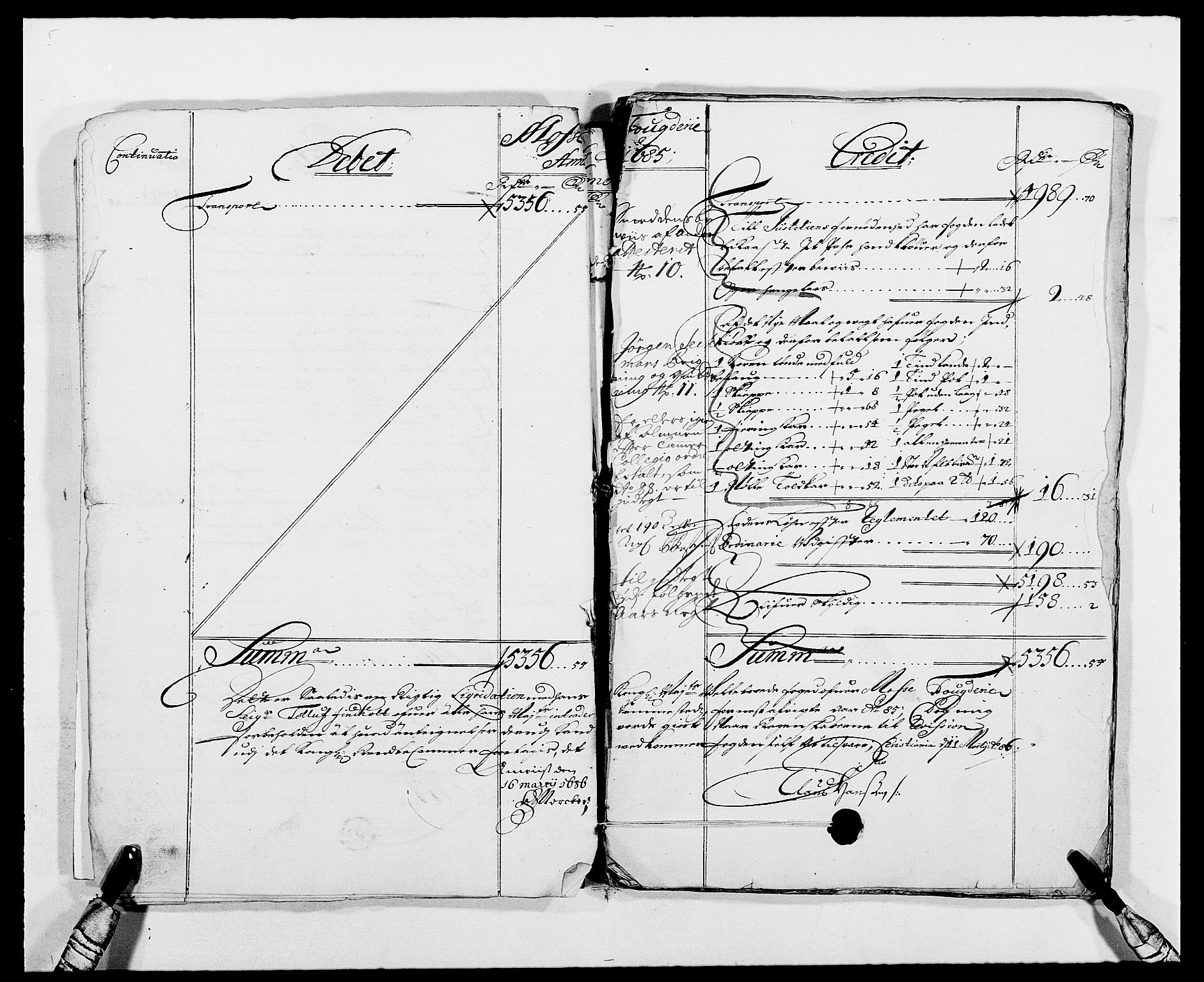 Rentekammeret inntil 1814, Reviderte regnskaper, Fogderegnskap, AV/RA-EA-4092/R02/L0107: Fogderegnskap Moss og Verne kloster, 1685-1691, s. 9
