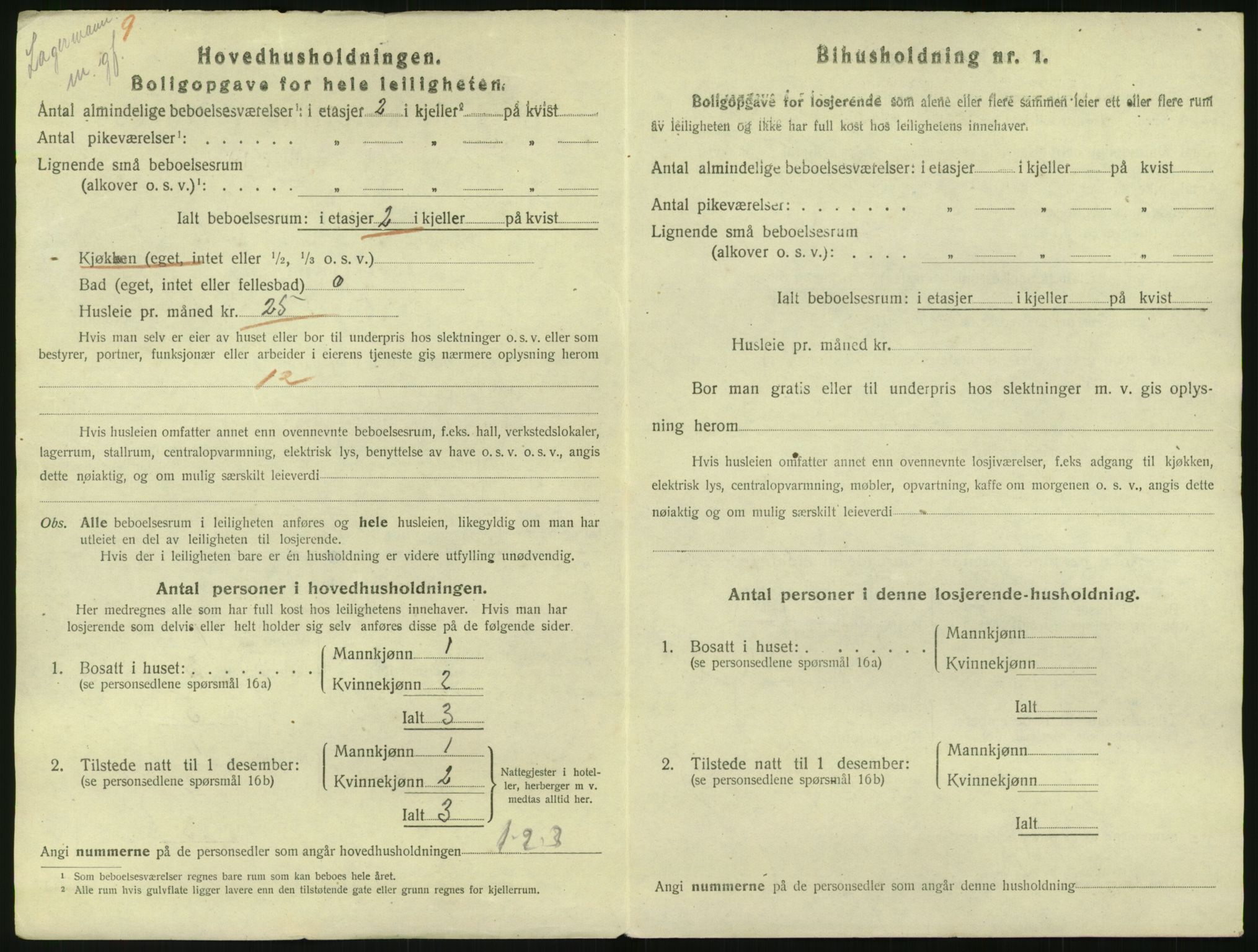 SAO, Folketelling 1920 for 0301 Kristiania kjøpstad, 1920, s. 32669