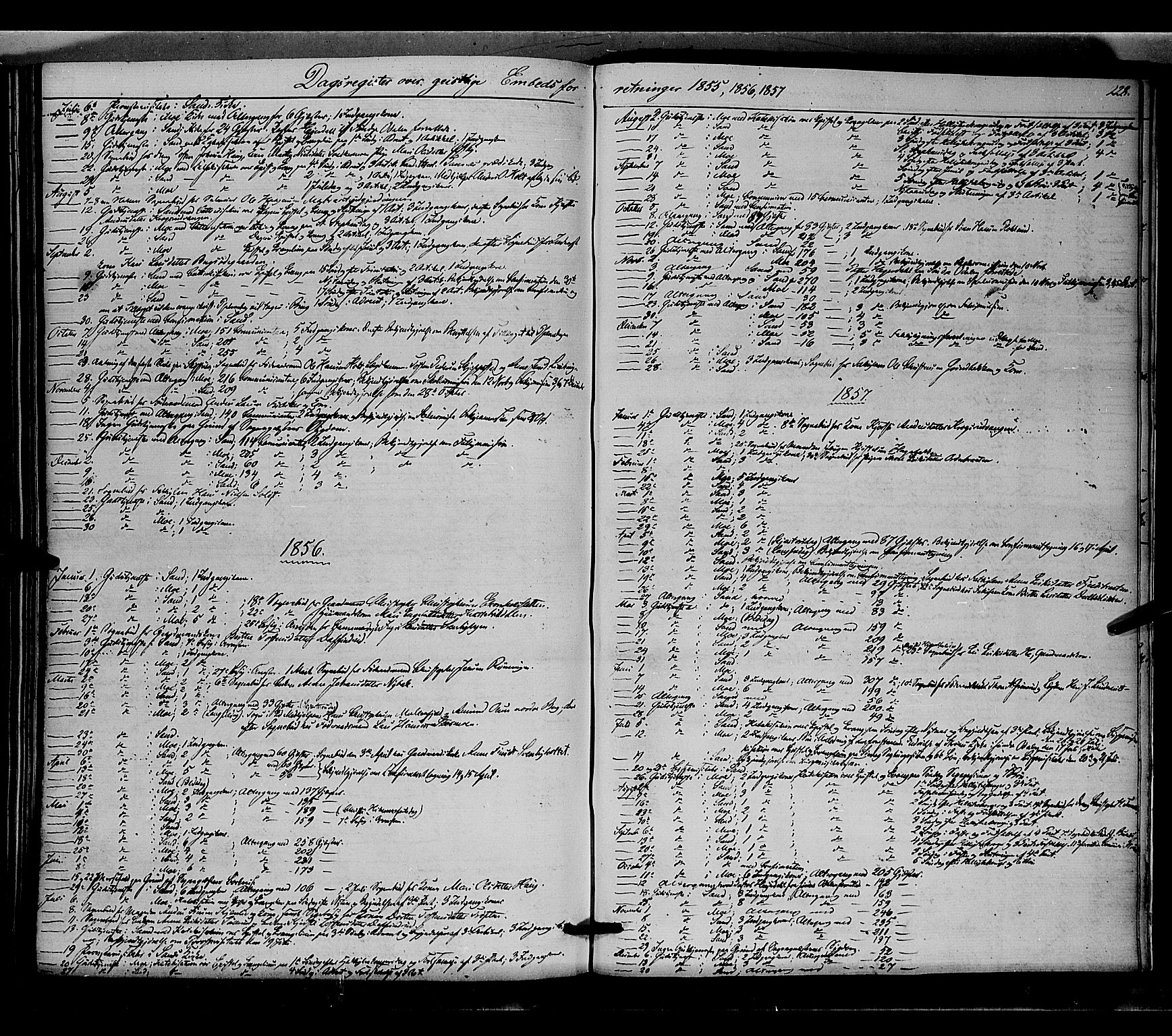 Nord-Odal prestekontor, AV/SAH-PREST-032/H/Ha/Haa/L0003: Ministerialbok nr. 3, 1851-1865, s. 228