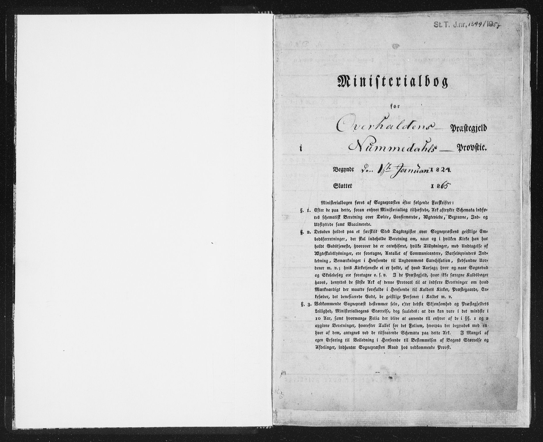 Ministerialprotokoller, klokkerbøker og fødselsregistre - Nord-Trøndelag, SAT/A-1458/764/L0551: Ministerialbok nr. 764A07a, 1824-1864