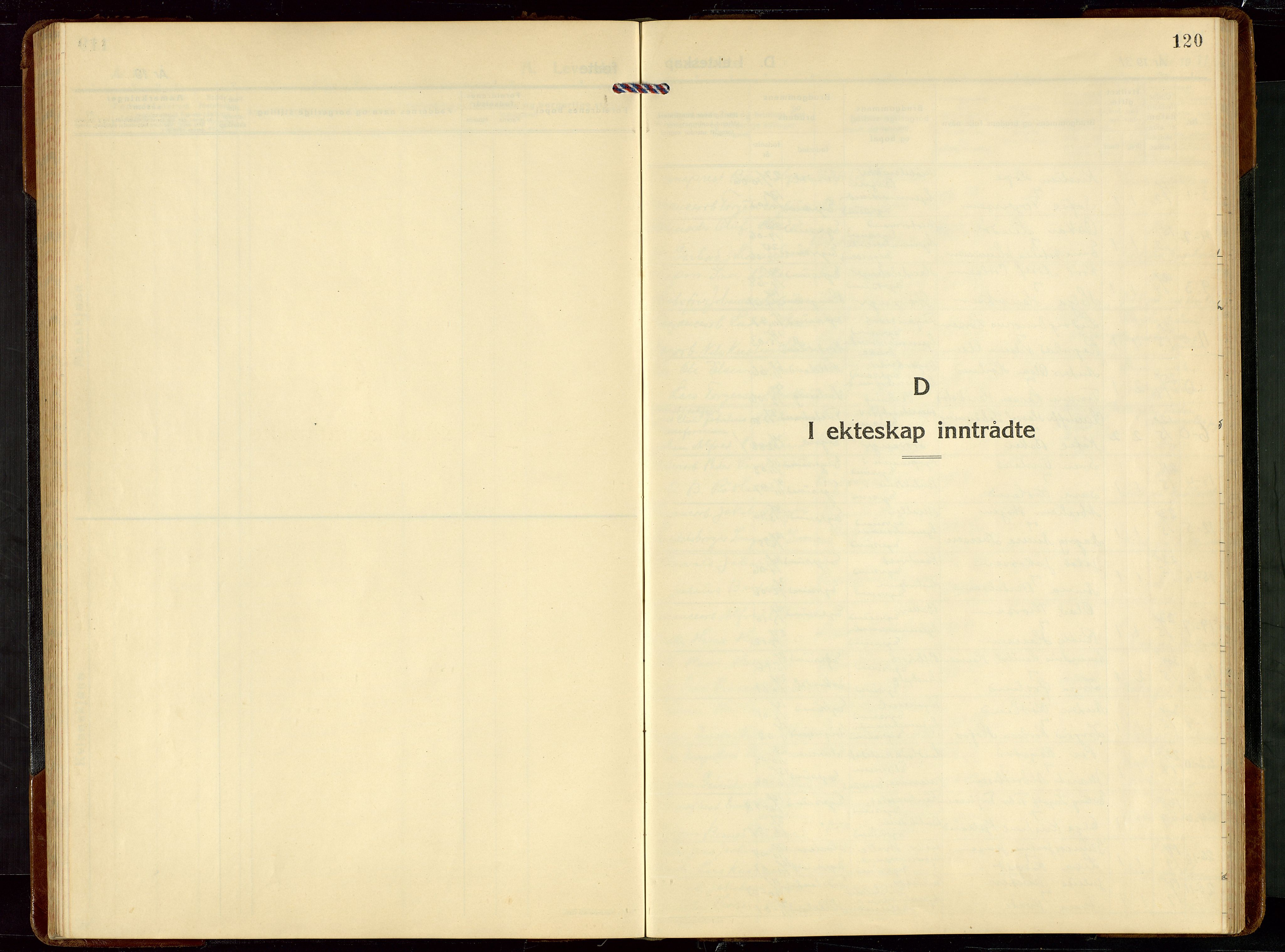 Eigersund sokneprestkontor, SAST/A-101807/S09/L0014: Klokkerbok nr. B 14, 1931-1949, s. 120