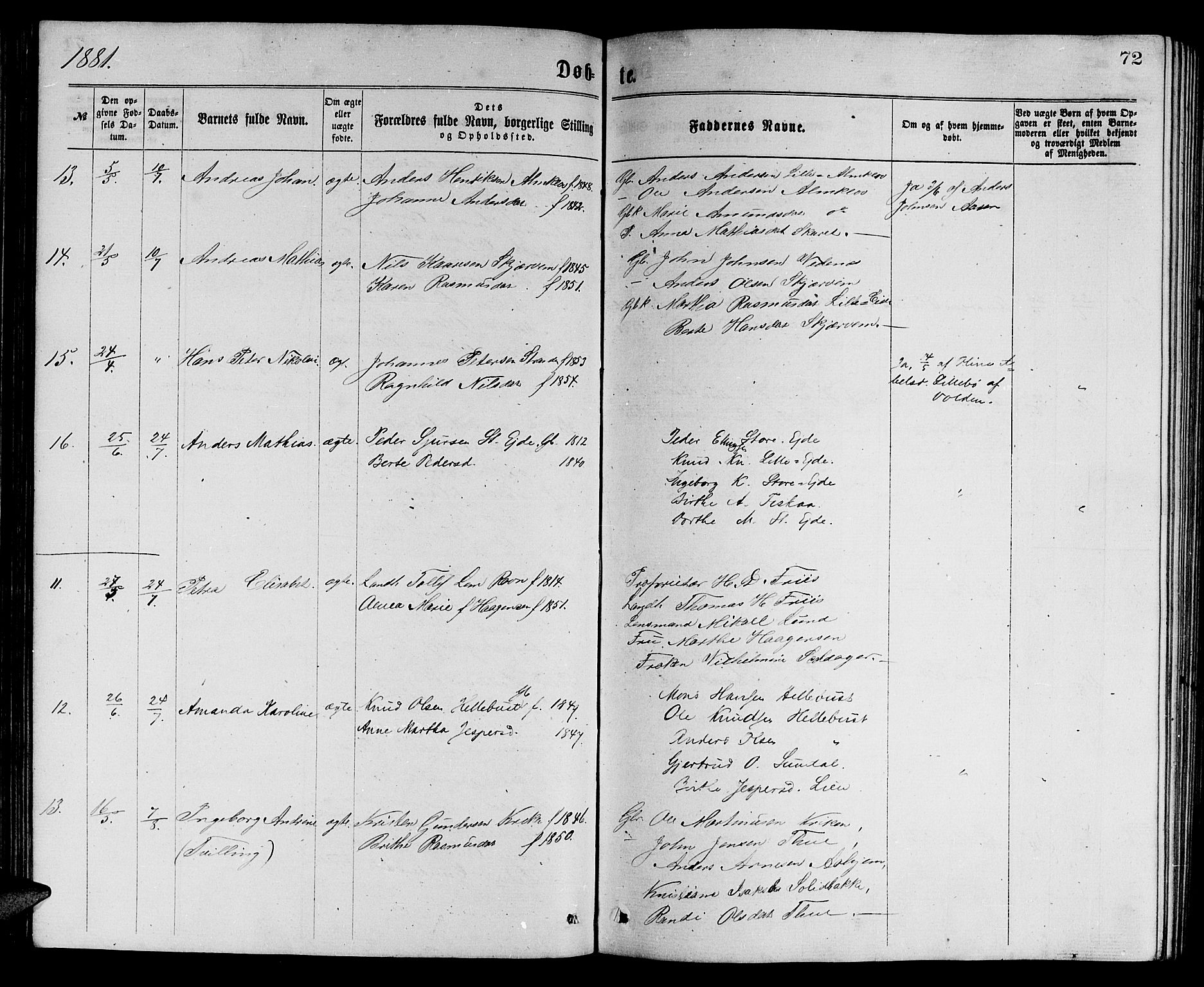 Ministerialprotokoller, klokkerbøker og fødselsregistre - Møre og Romsdal, AV/SAT-A-1454/501/L0016: Klokkerbok nr. 501C02, 1868-1884, s. 72