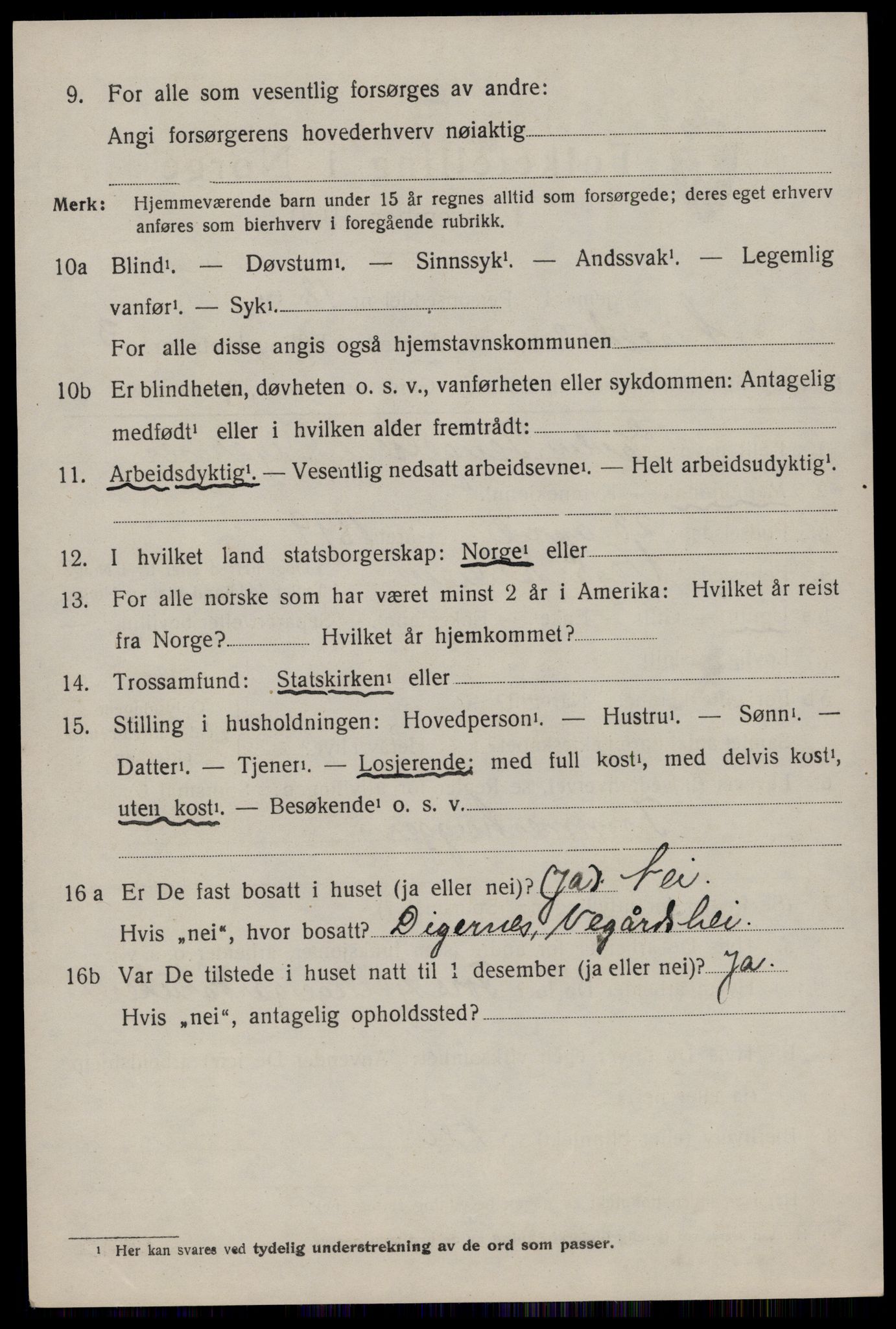 SAKO, Folketelling 1920 for 0830 Nissedal herred, 1920, s. 1532