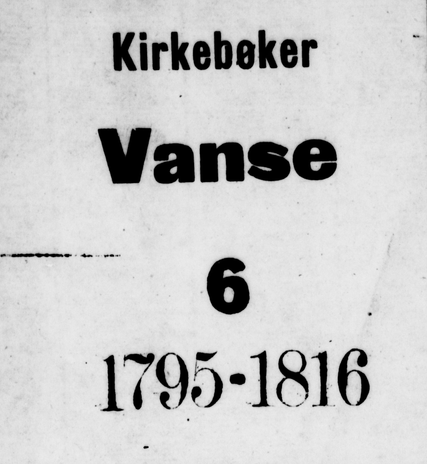 Lista sokneprestkontor, AV/SAK-1111-0027/F/Fa/L0005: Ministerialbok nr. A 5, 1795-1823