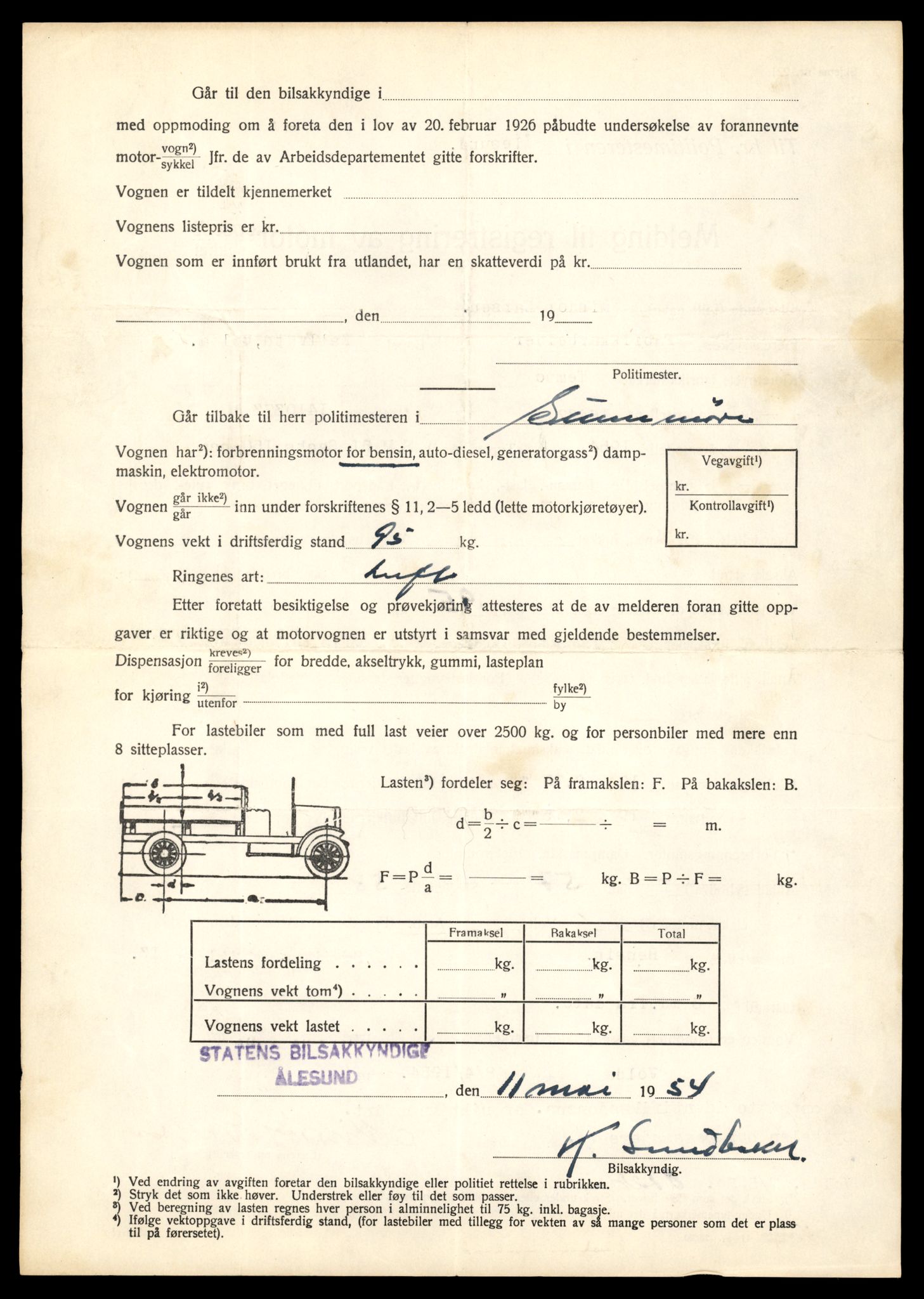 Møre og Romsdal vegkontor - Ålesund trafikkstasjon, AV/SAT-A-4099/F/Fe/L0037: Registreringskort for kjøretøy T 13031 - T 13179, 1927-1998, s. 2158