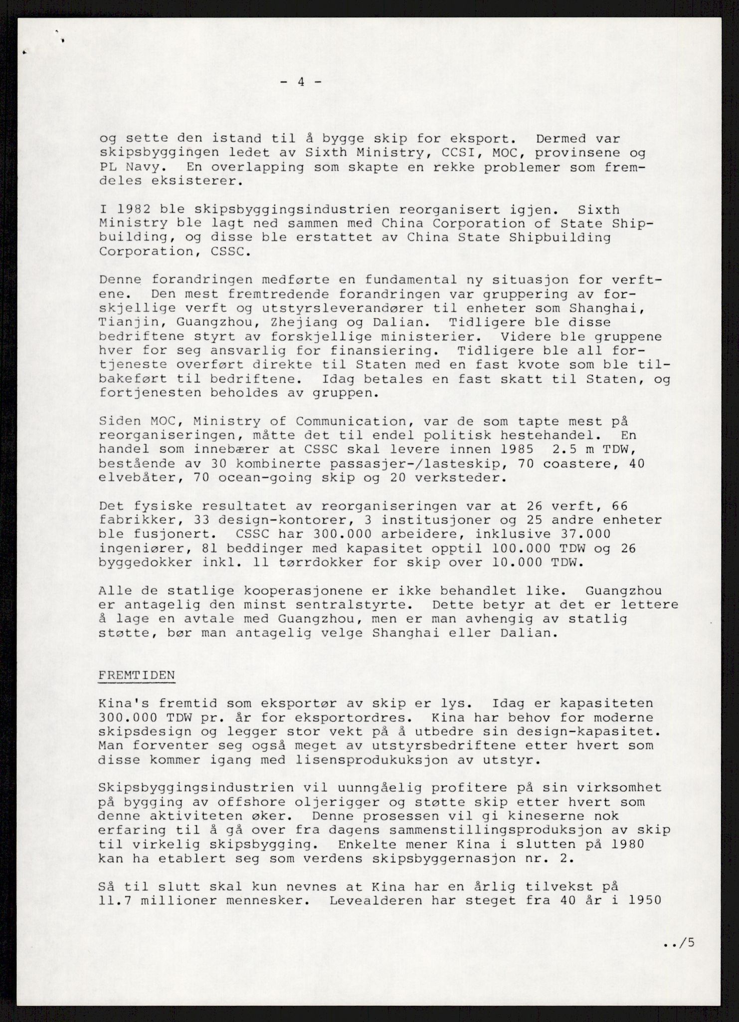 "17-Gruppen Kina", AV/RA-PA-1688/A/L0001: Møtereferater, 1979-1986, s. 137