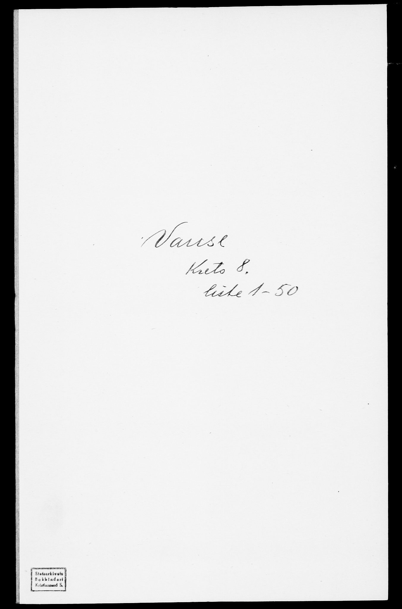 SAK, Folketelling 1875 for 1041L Vanse prestegjeld, Vanse sokn og Farsund landsokn, 1875, s. 1477
