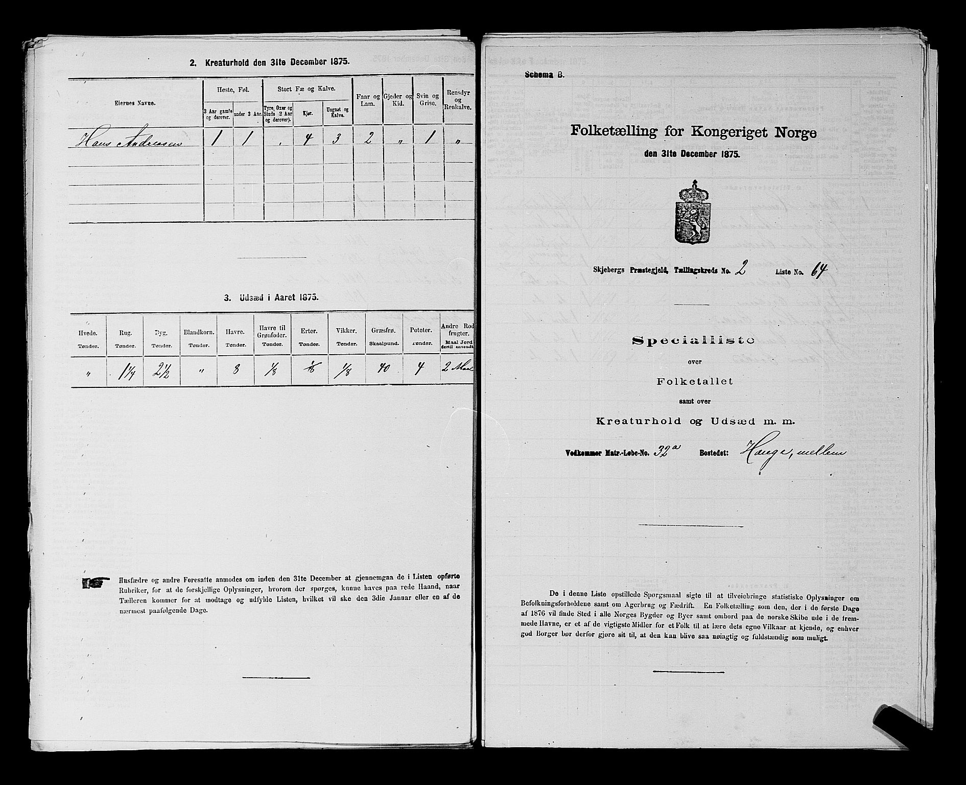 RA, Folketelling 1875 for 0115P Skjeberg prestegjeld, 1875, s. 355