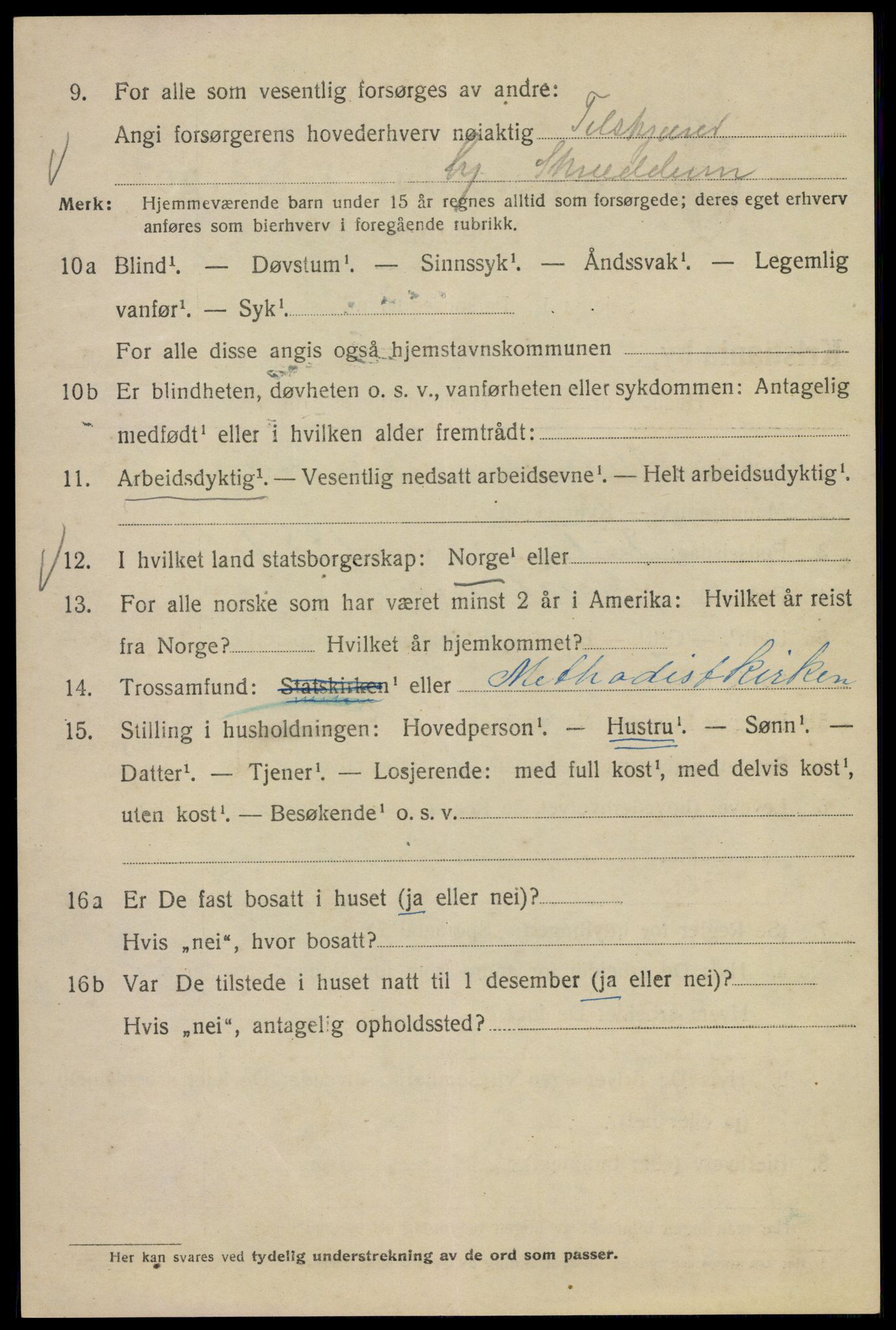 SAO, Folketelling 1920 for 0301 Kristiania kjøpstad, 1920, s. 567440