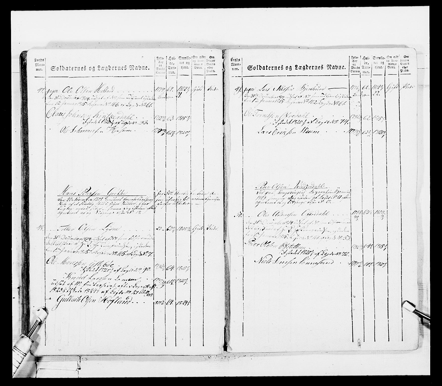 Generalitets- og kommissariatskollegiet, Det kongelige norske kommissariatskollegium, AV/RA-EA-5420/E/Eh/L0100: Bergenhusiske skarpskytterbataljon, 1812, s. 140