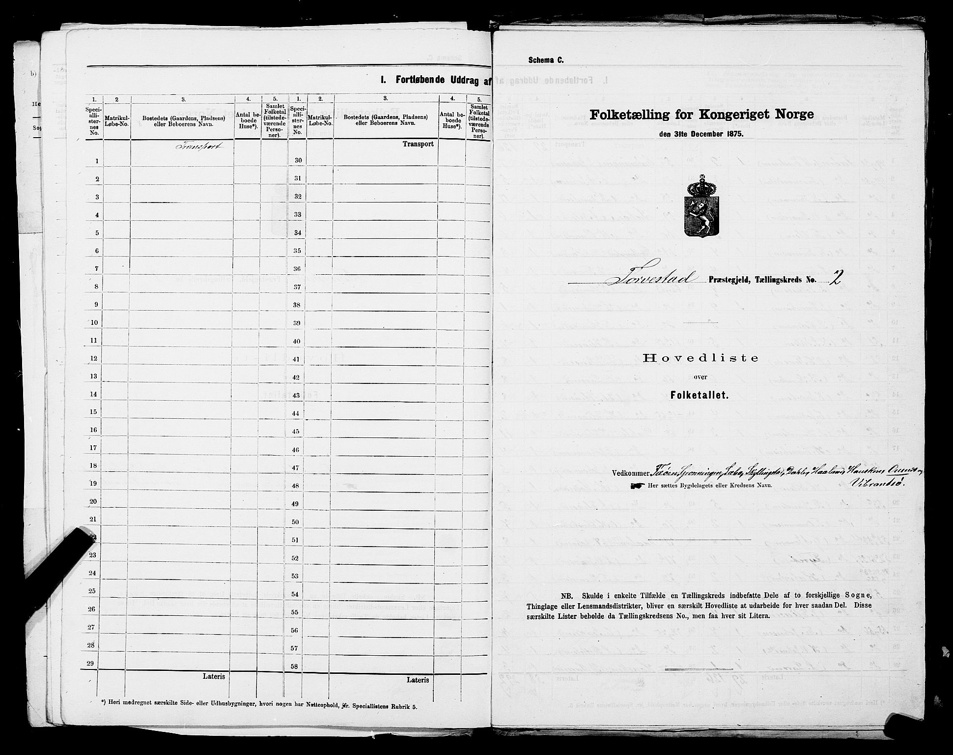 SAST, Folketelling 1875 for 1152L Torvastad prestegjeld, Torvastad sokn, Skåre sokn og Utsira sokn, 1875, s. 11