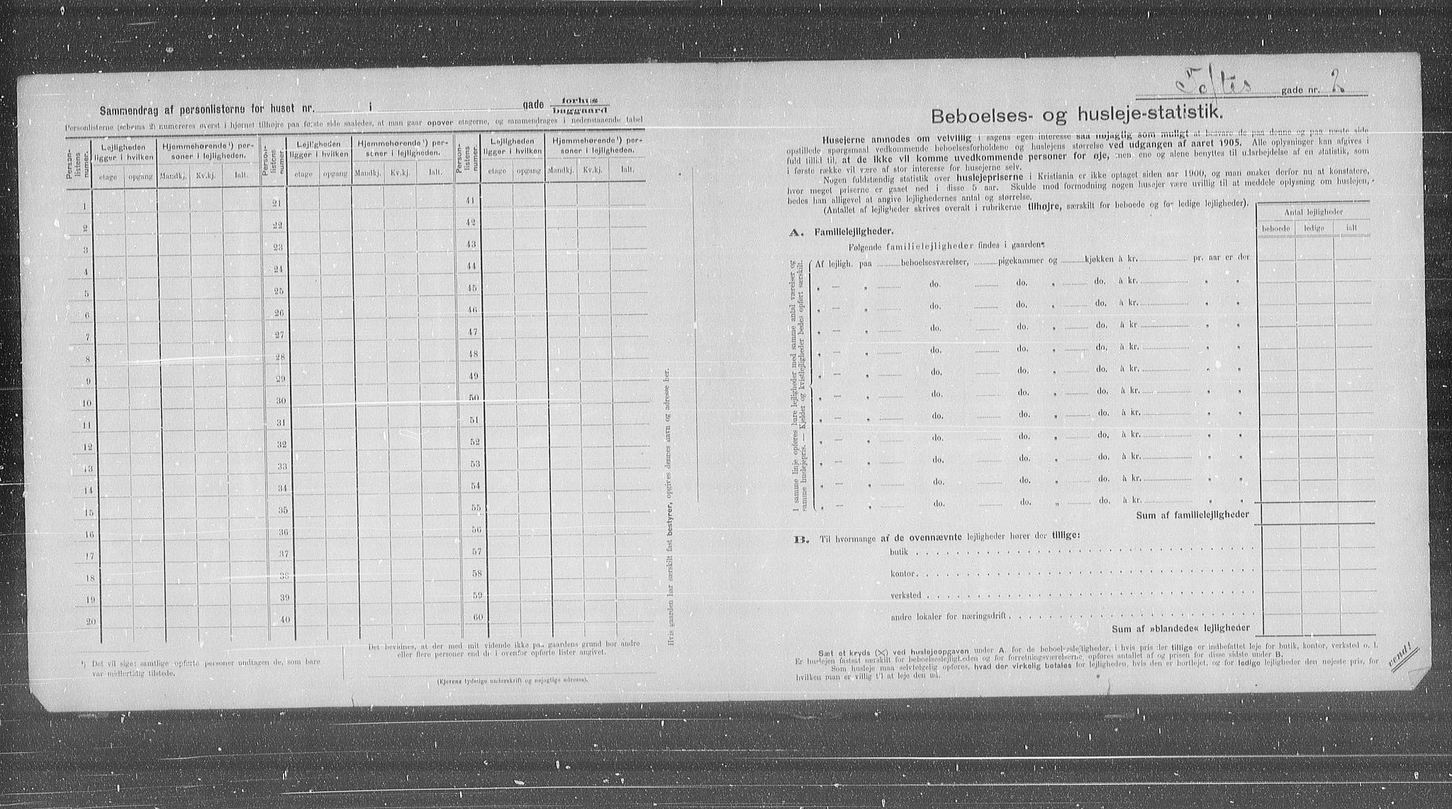 OBA, Kommunal folketelling 31.12.1905 for Kristiania kjøpstad, 1905, s. 58429