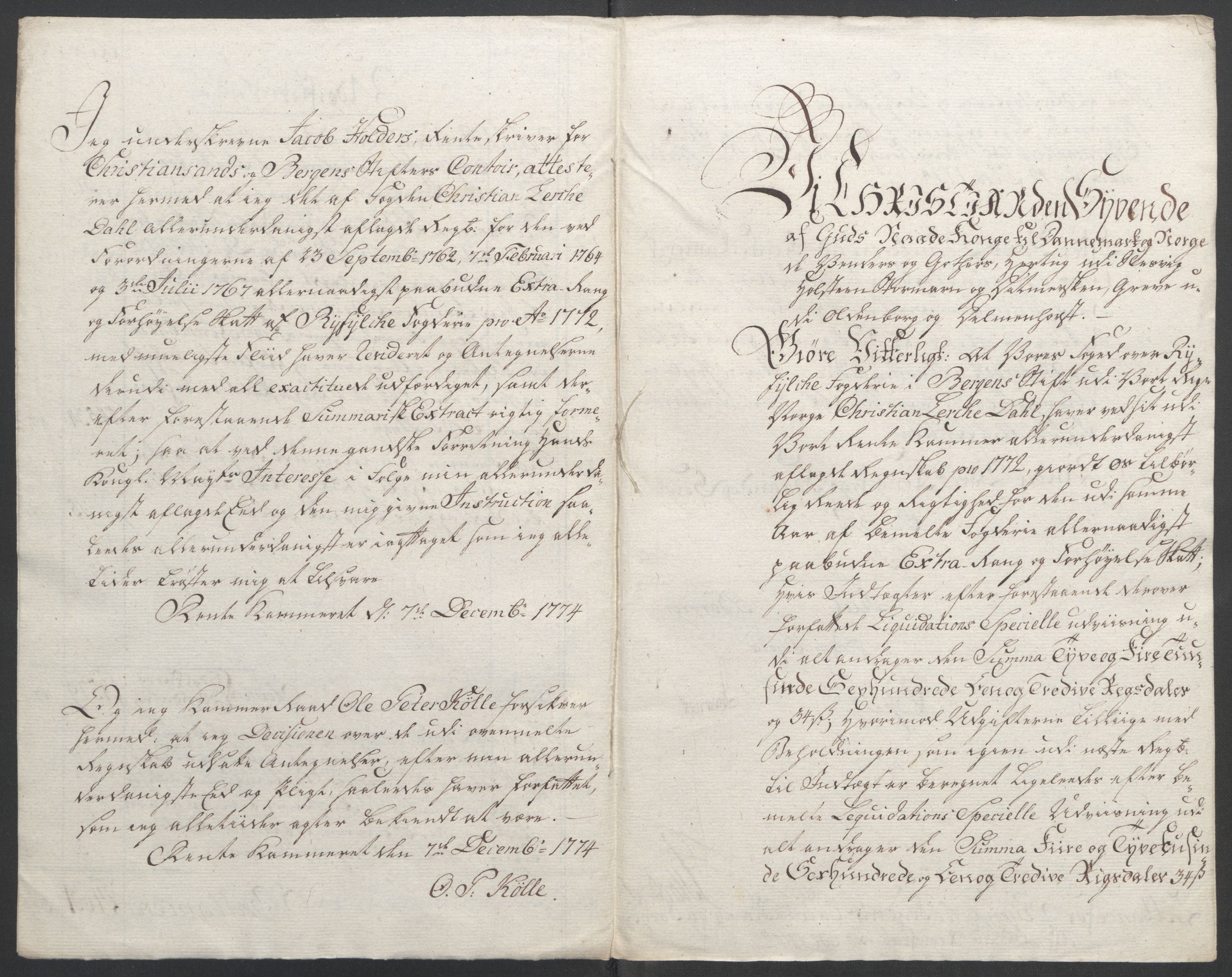 Rentekammeret inntil 1814, Reviderte regnskaper, Fogderegnskap, RA/EA-4092/R47/L2972: Ekstraskatten Ryfylke, 1762-1780, s. 299