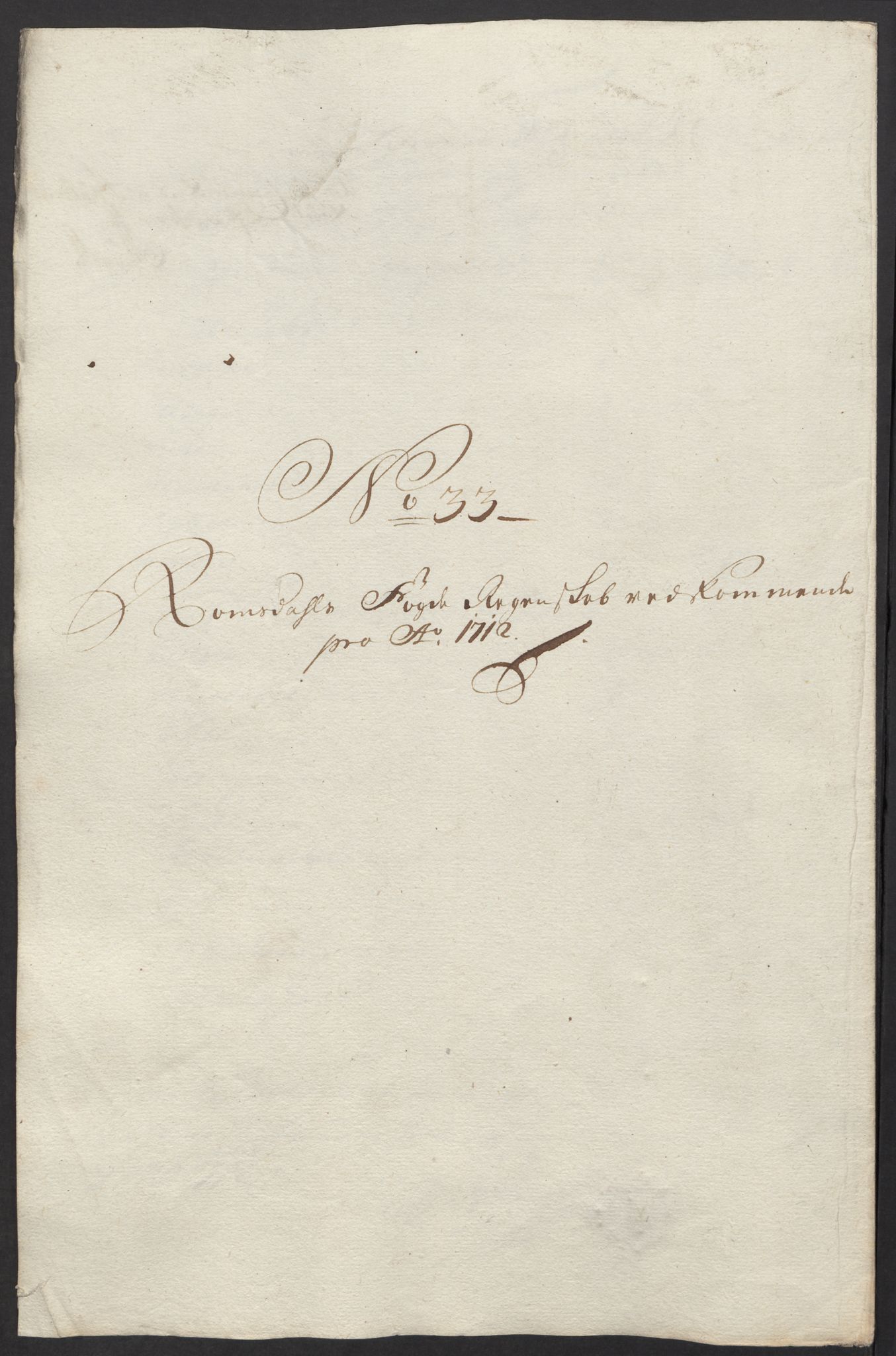 Rentekammeret inntil 1814, Reviderte regnskaper, Fogderegnskap, RA/EA-4092/R55/L3661: Fogderegnskap Romsdal, 1712, s. 219