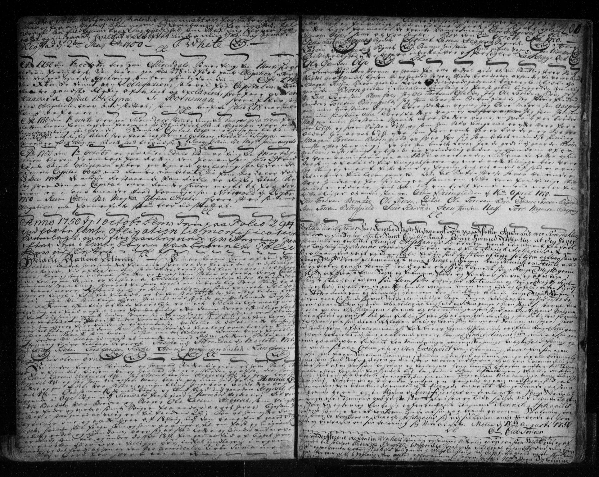 Nordmøre sorenskriveri, SAT/A-4132/1/2/2Ca/L0004: Pantebok nr. 1b, 1740-1750, s. 400