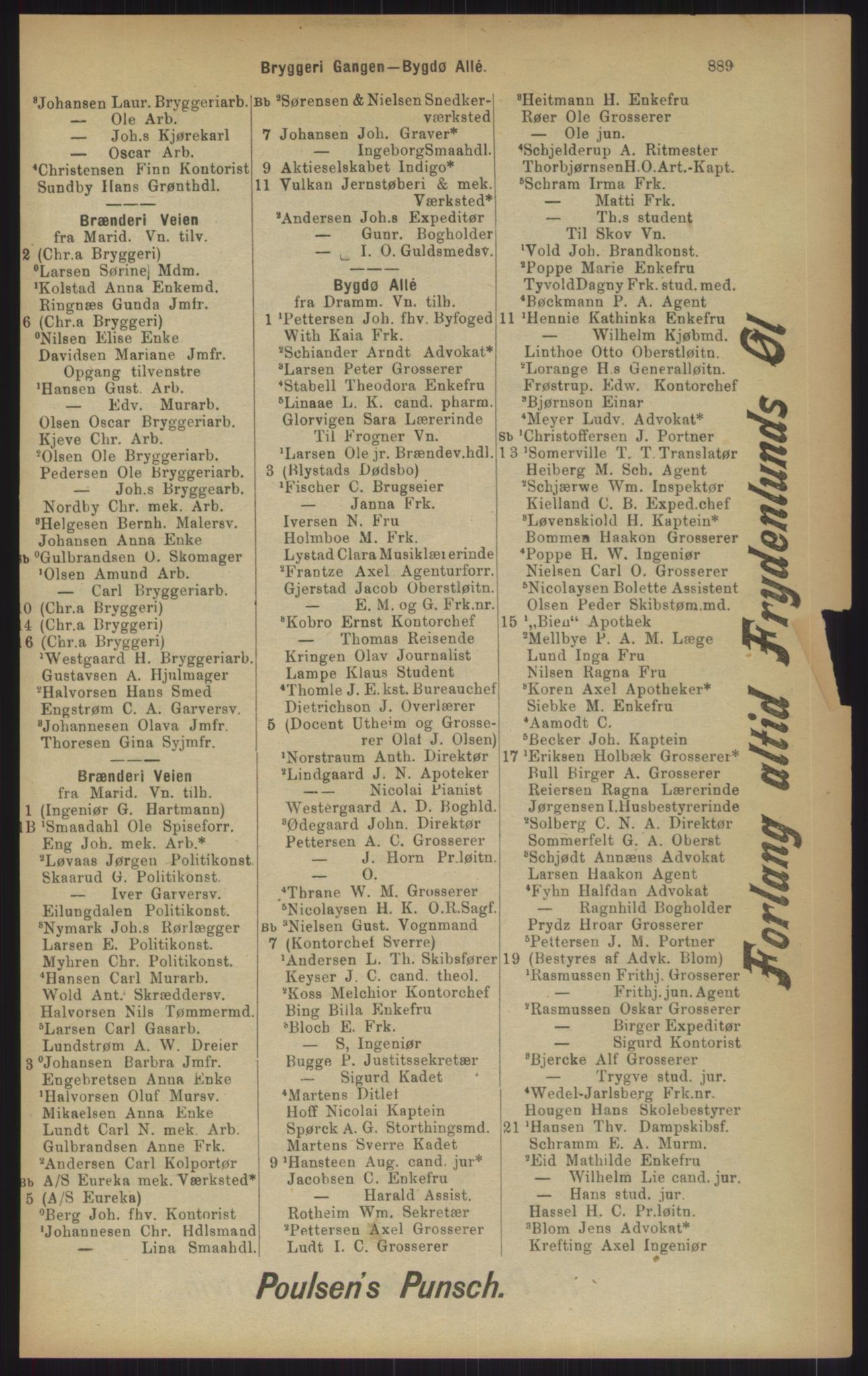 Kristiania/Oslo adressebok, PUBL/-, 1902, s. 889