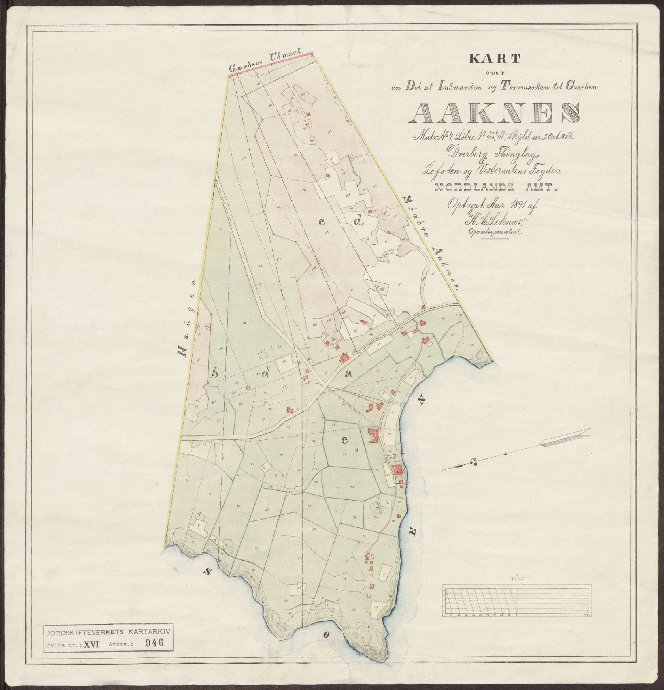 Jordskifteverkets kartarkiv, AV/RA-S-3929/T, 1859-1988, s. 1088