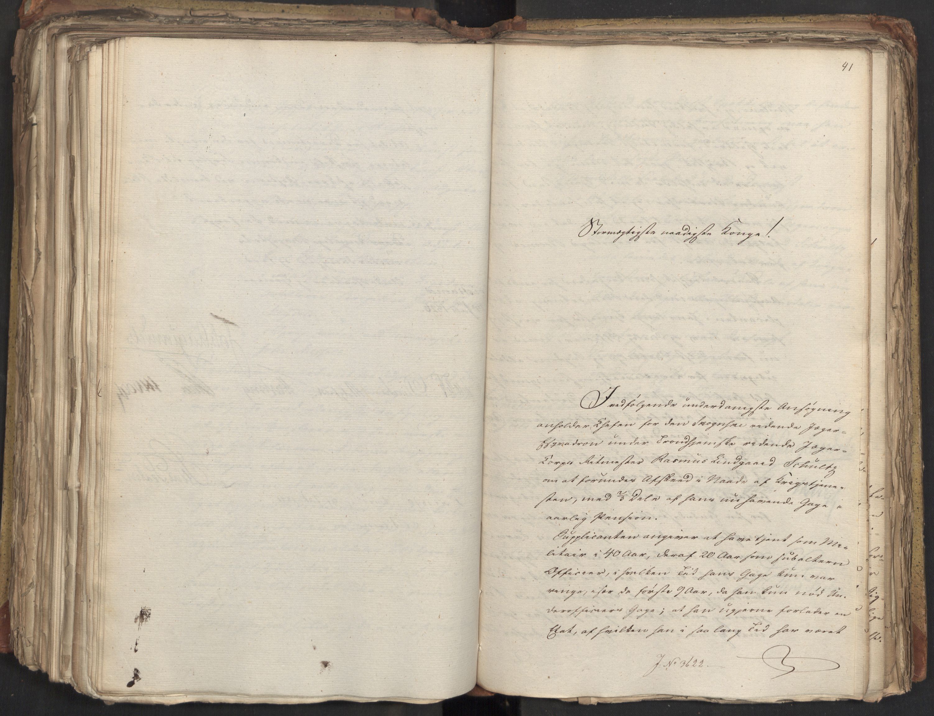 Statsrådsavdelingen i Stockholm, AV/RA-S-1003/D/Da/L0047: Regjeringsinnstillinger nr. 3501-3659, 1826, s. 343