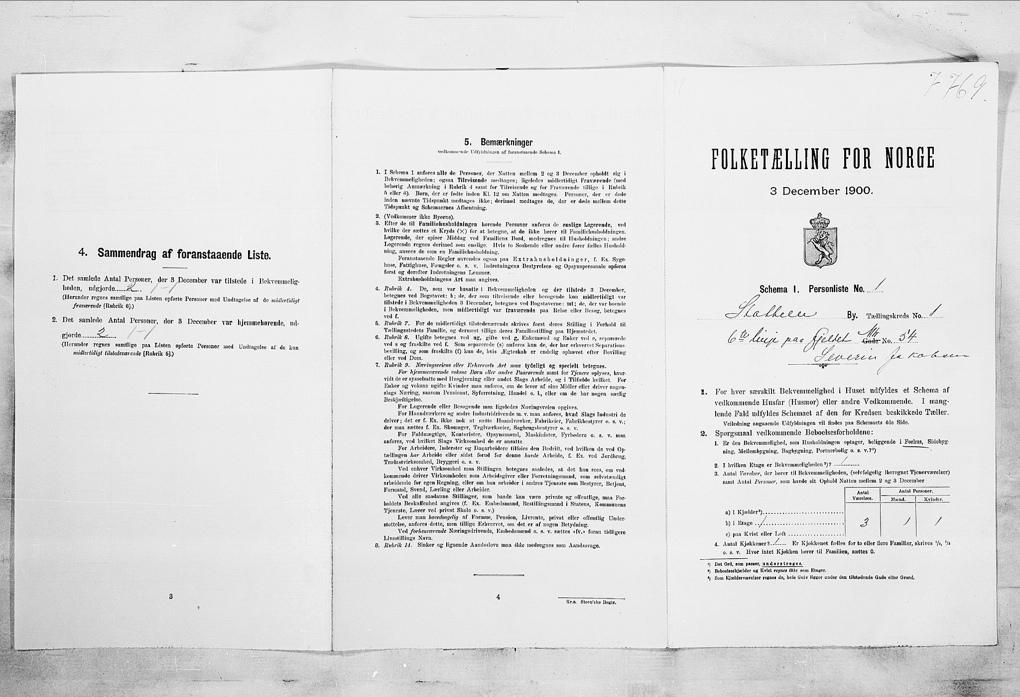 SAKO, Folketelling 1900 for 0803 Stathelle ladested, 1900, s. 158