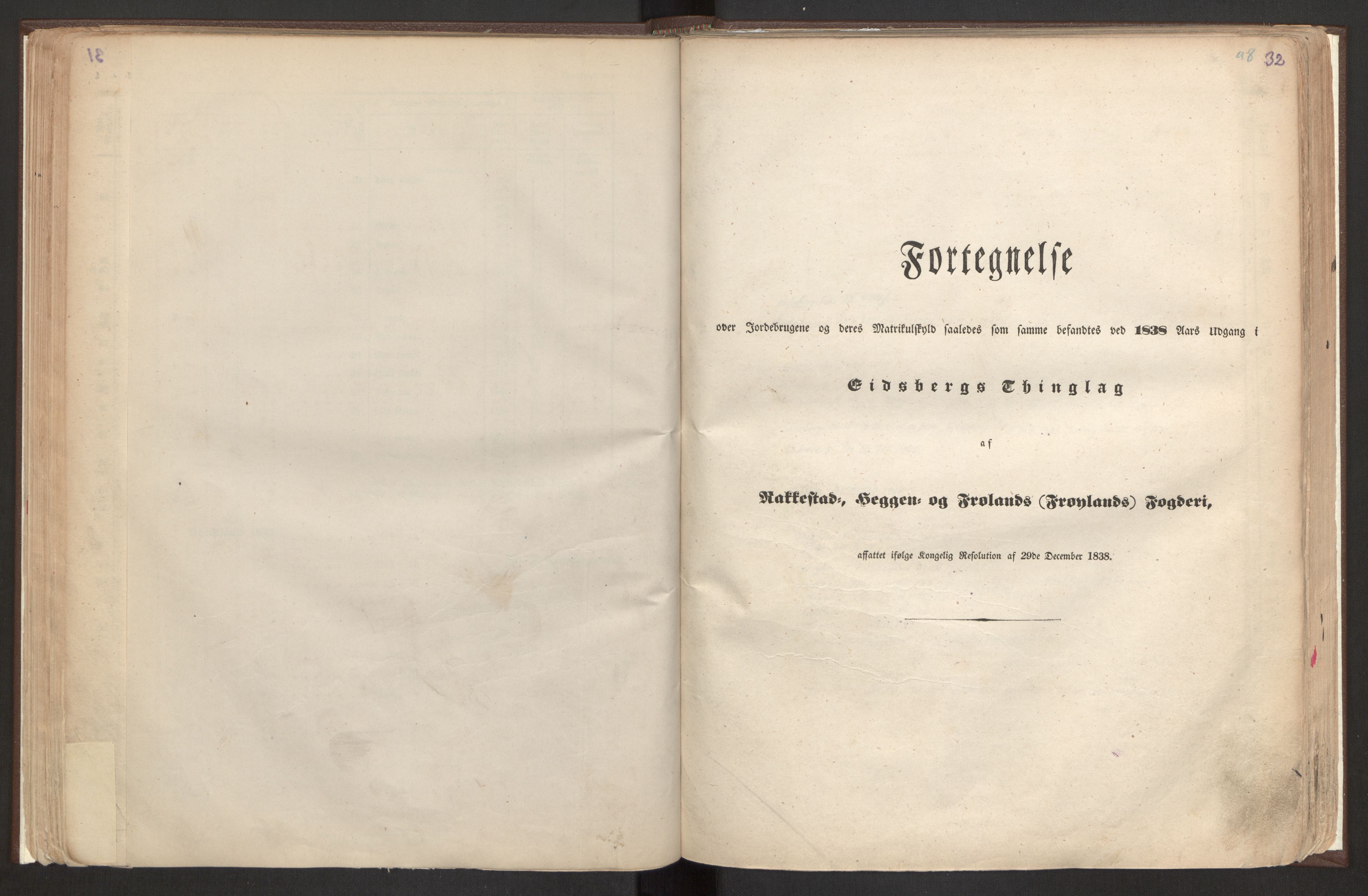 Rygh, RA/PA-0034/F/Fb/L0001: Matrikkelen for 1838 - Smaalenes amt (Østfold fylke), 1838, s. 32b