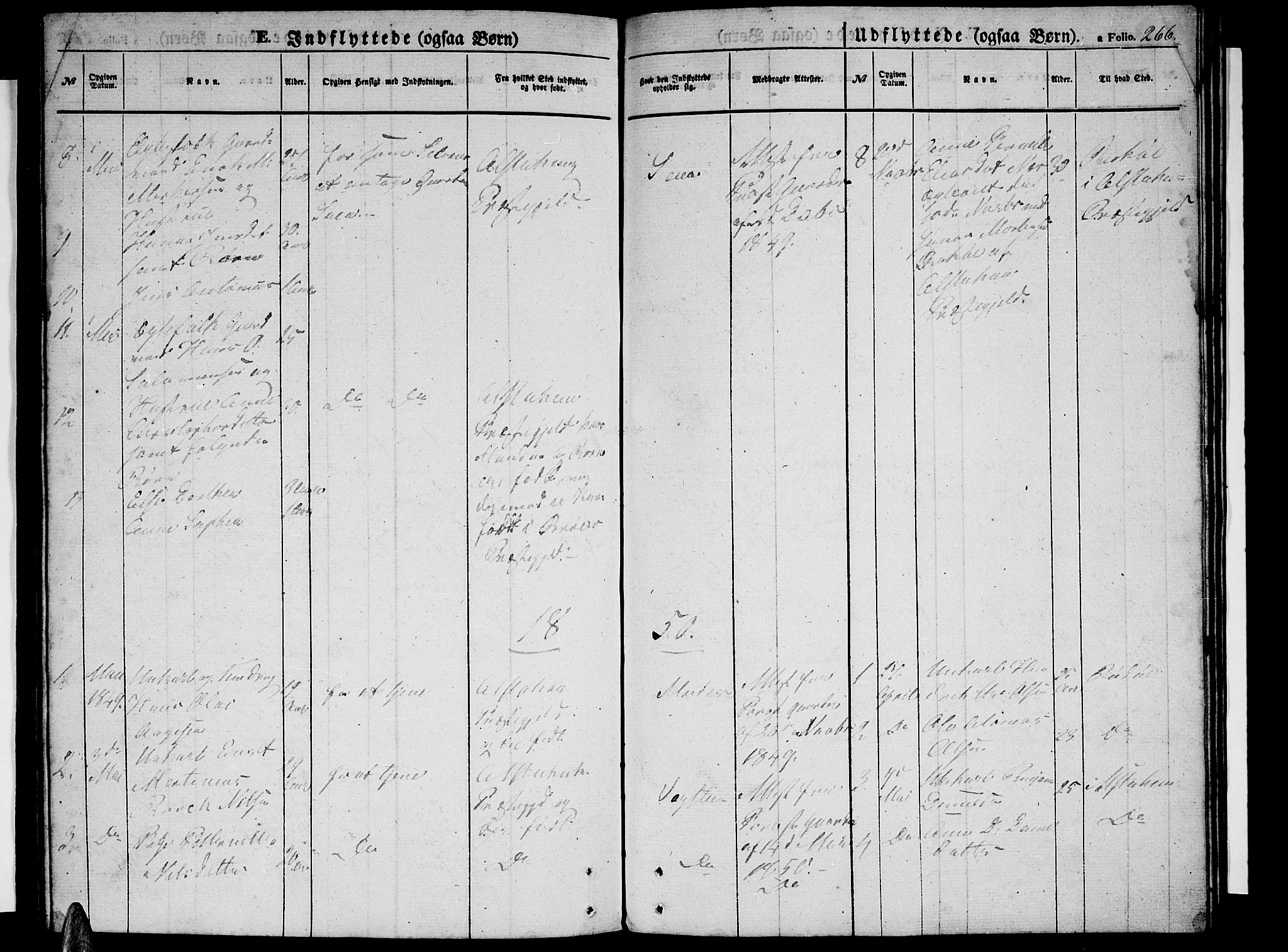 Ministerialprotokoller, klokkerbøker og fødselsregistre - Nordland, SAT/A-1459/816/L0251: Klokkerbok nr. 816C01, 1852-1870, s. 266