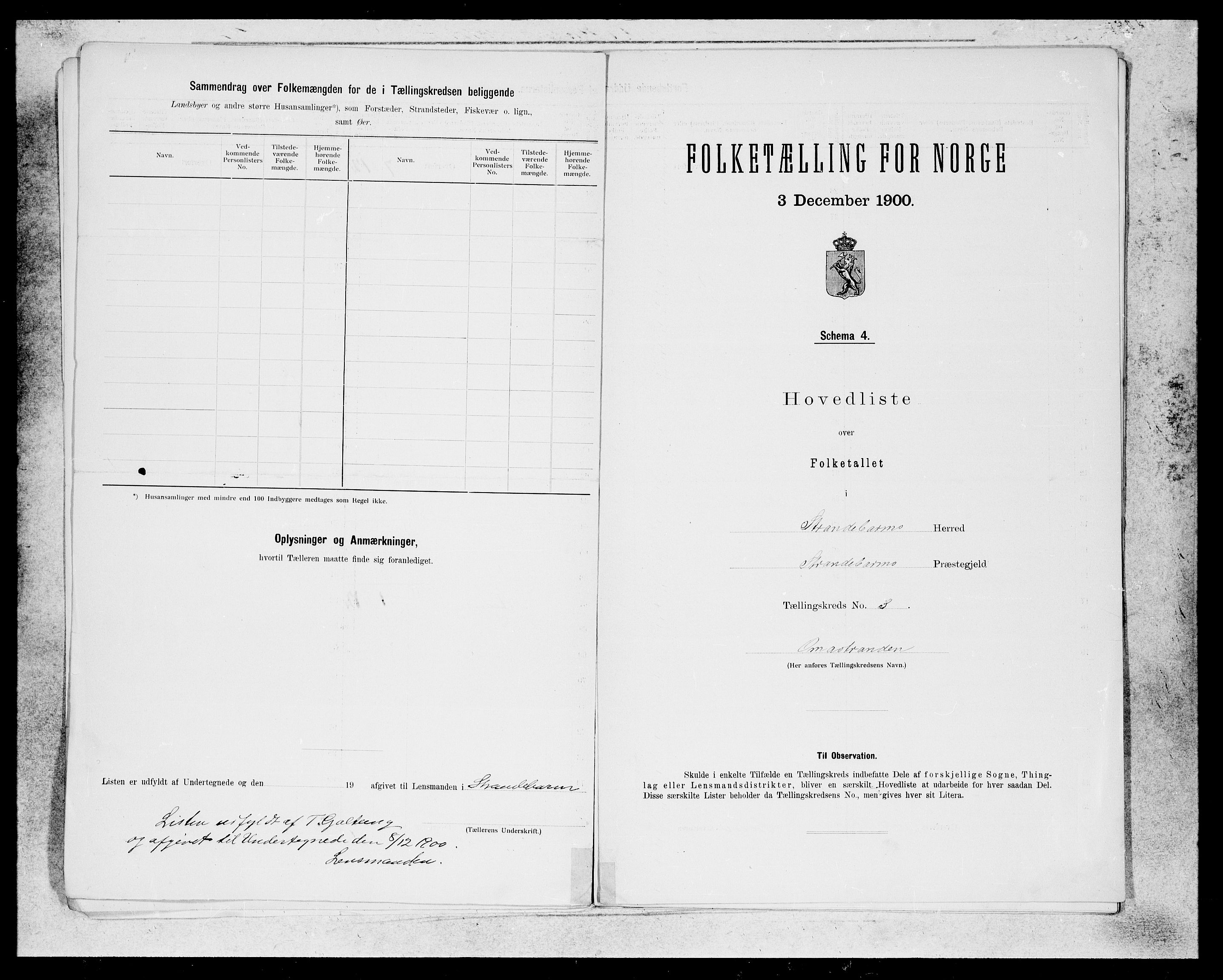 SAB, Folketelling 1900 for 1226 Strandebarm og Varaldsøy herred, 1900, s. 6