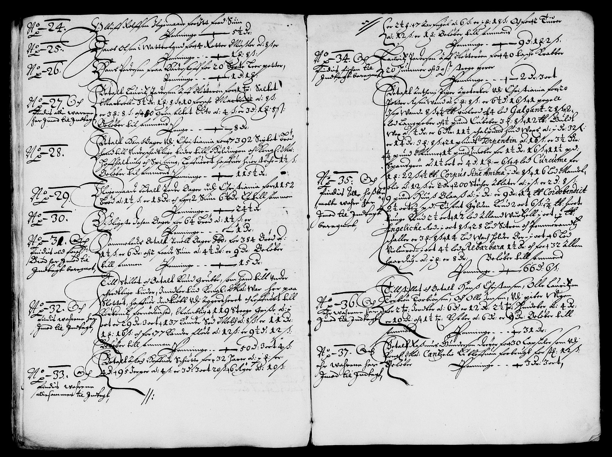 Rentekammeret inntil 1814, Reviderte regnskaper, Lensregnskaper, AV/RA-EA-5023/R/Rb/Rba/L0195: Akershus len, 1648