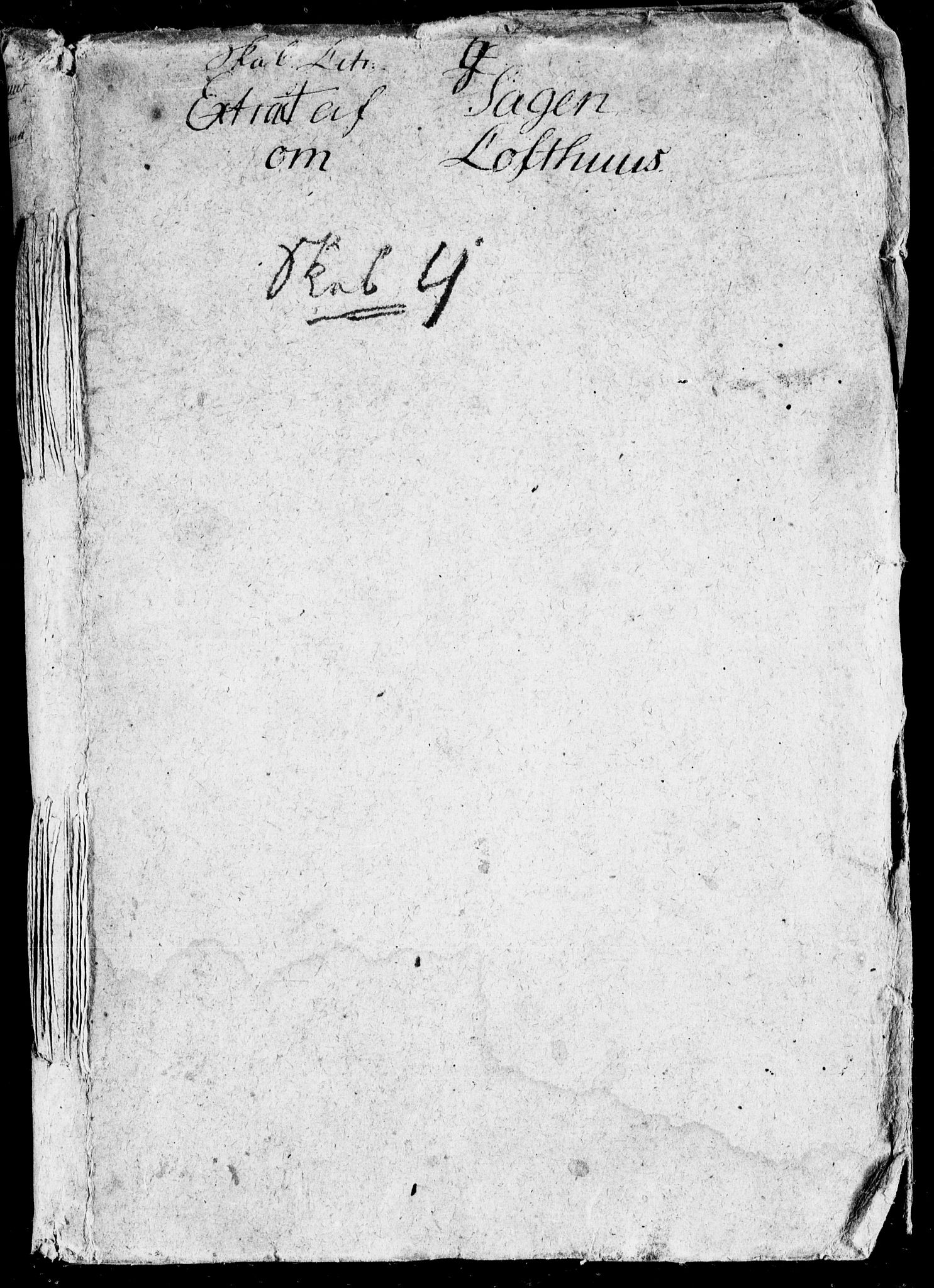 Danske Kanselli, Skapsaker, RA/EA-4061/F/L0101: Skap 16, pakke 7 VII, 1787