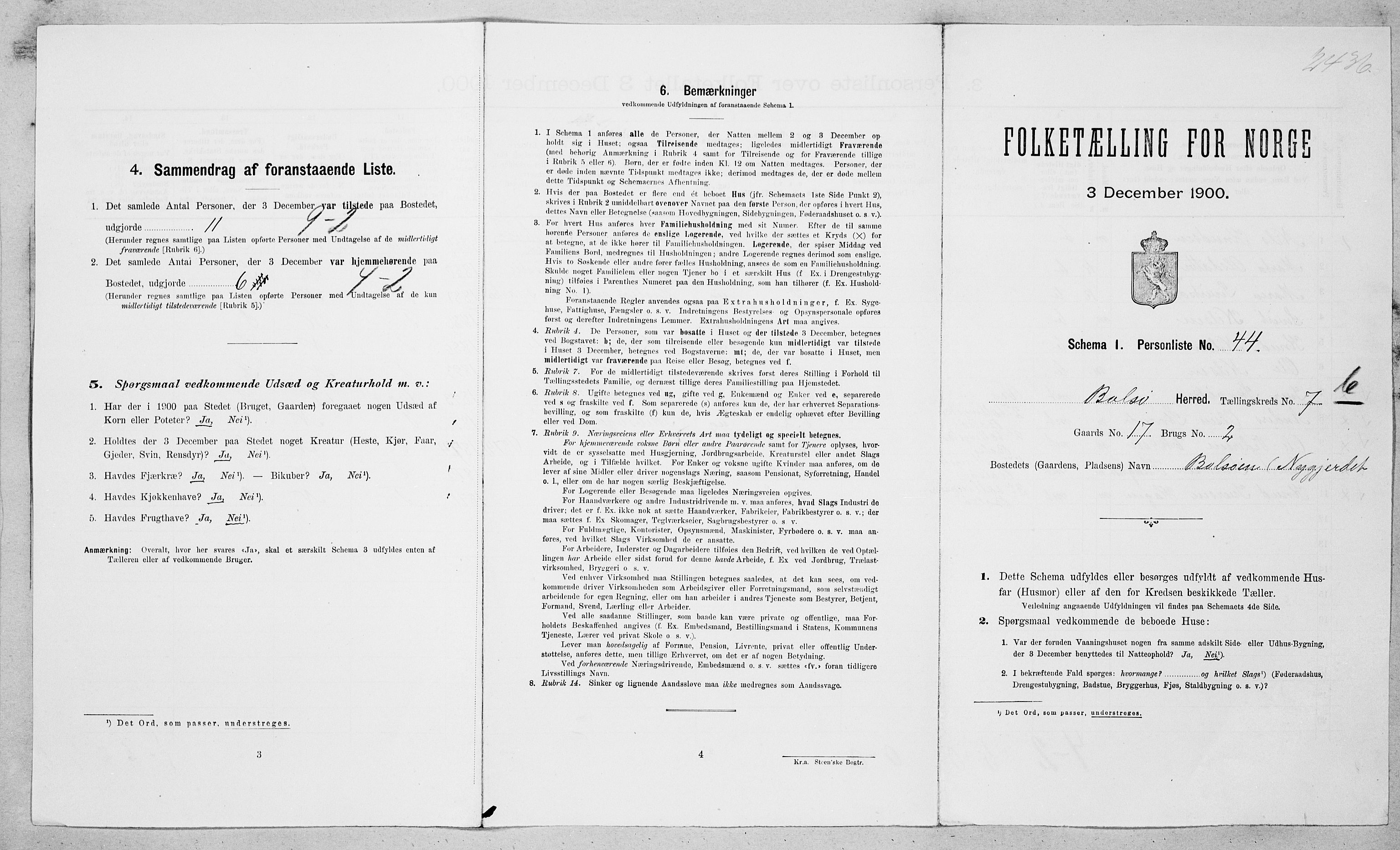 SAT, Folketelling 1900 for 1544 Bolsøy herred, 1900, s. 1272