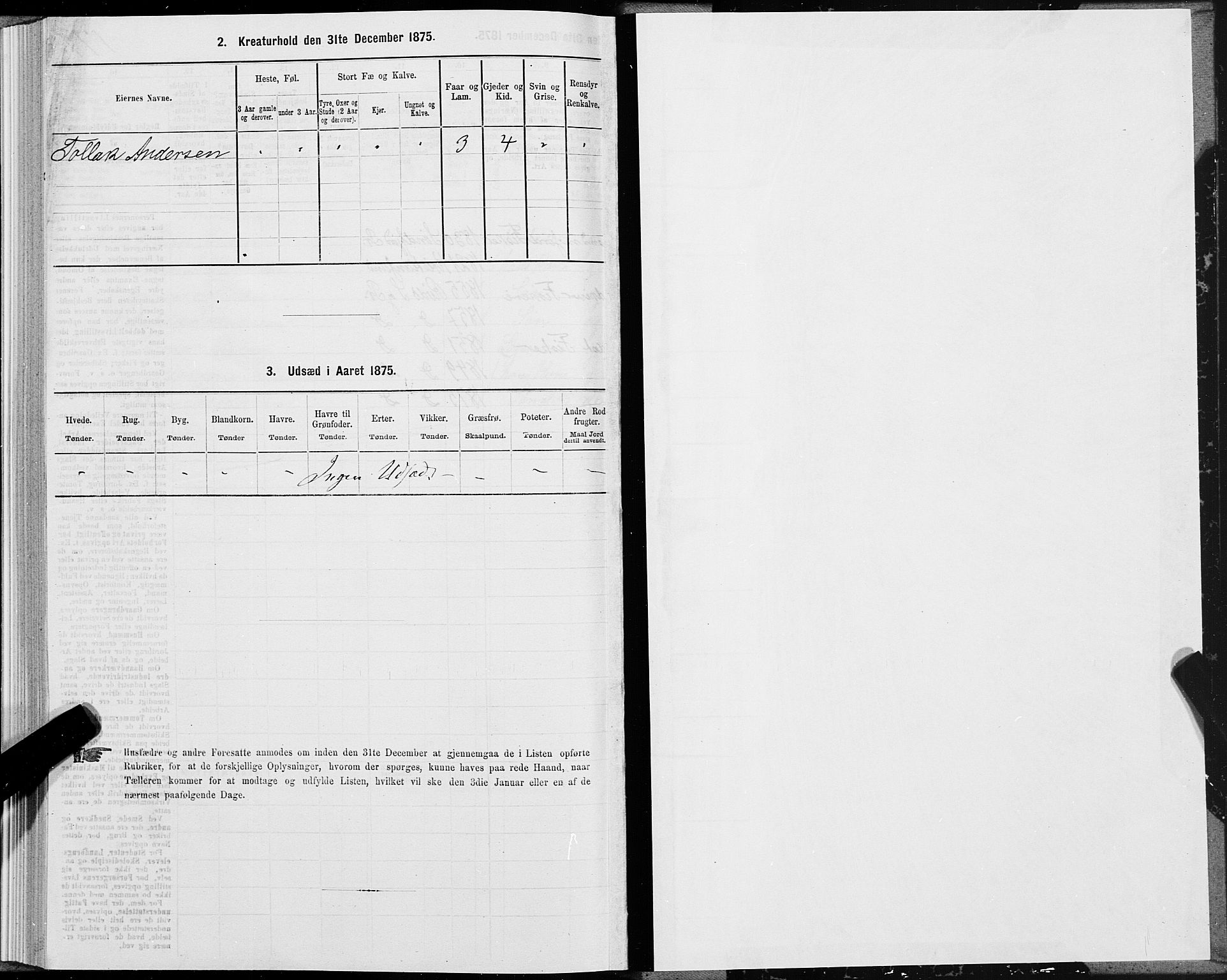 SAT, Folketelling 1875 for 1836P Rødøy prestegjeld, 1875