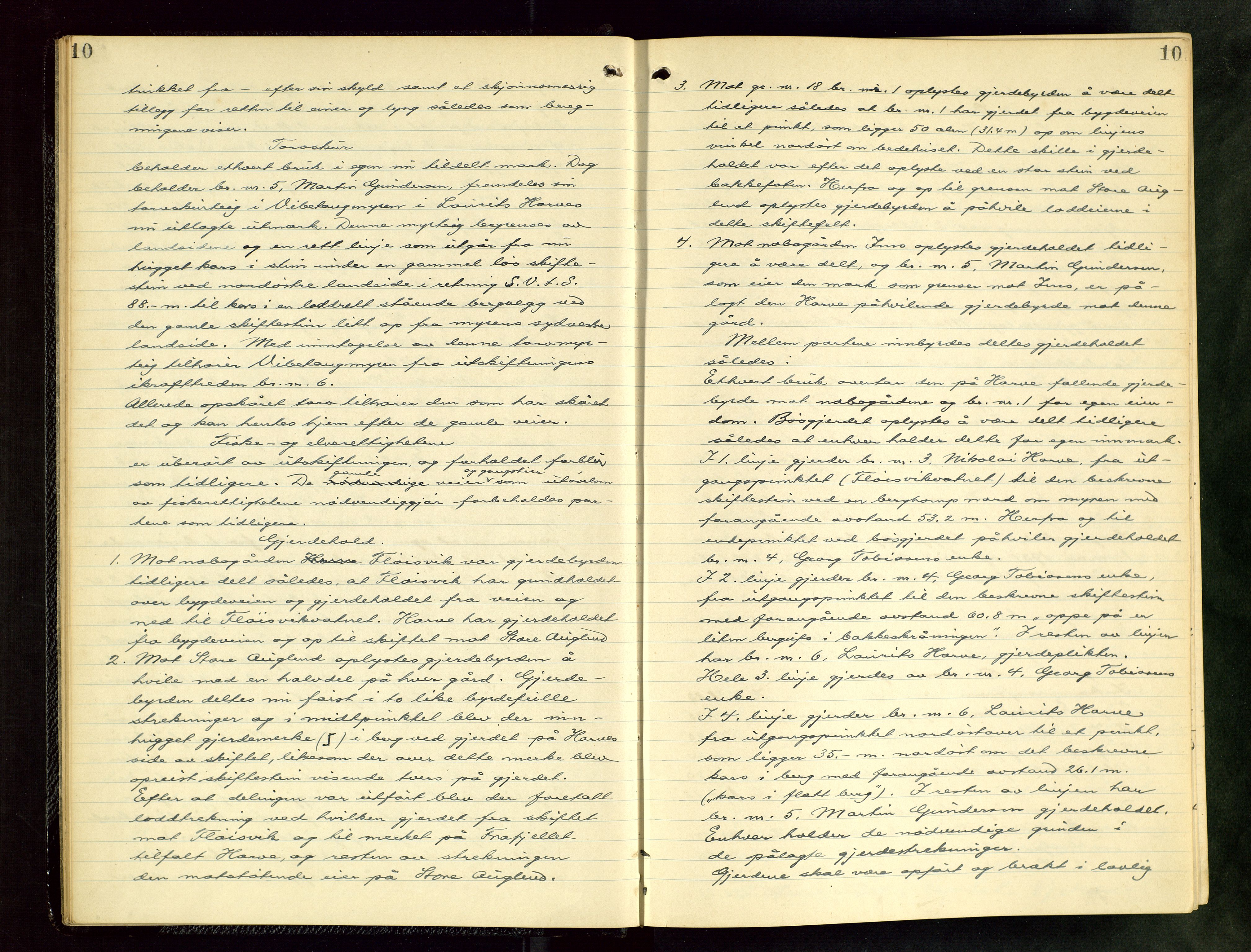 Rogaland jordskifterett, AV/SAST-A-102426/Oa/L0082: Forhandlingsprotokoll, 1929-1932, s. 10