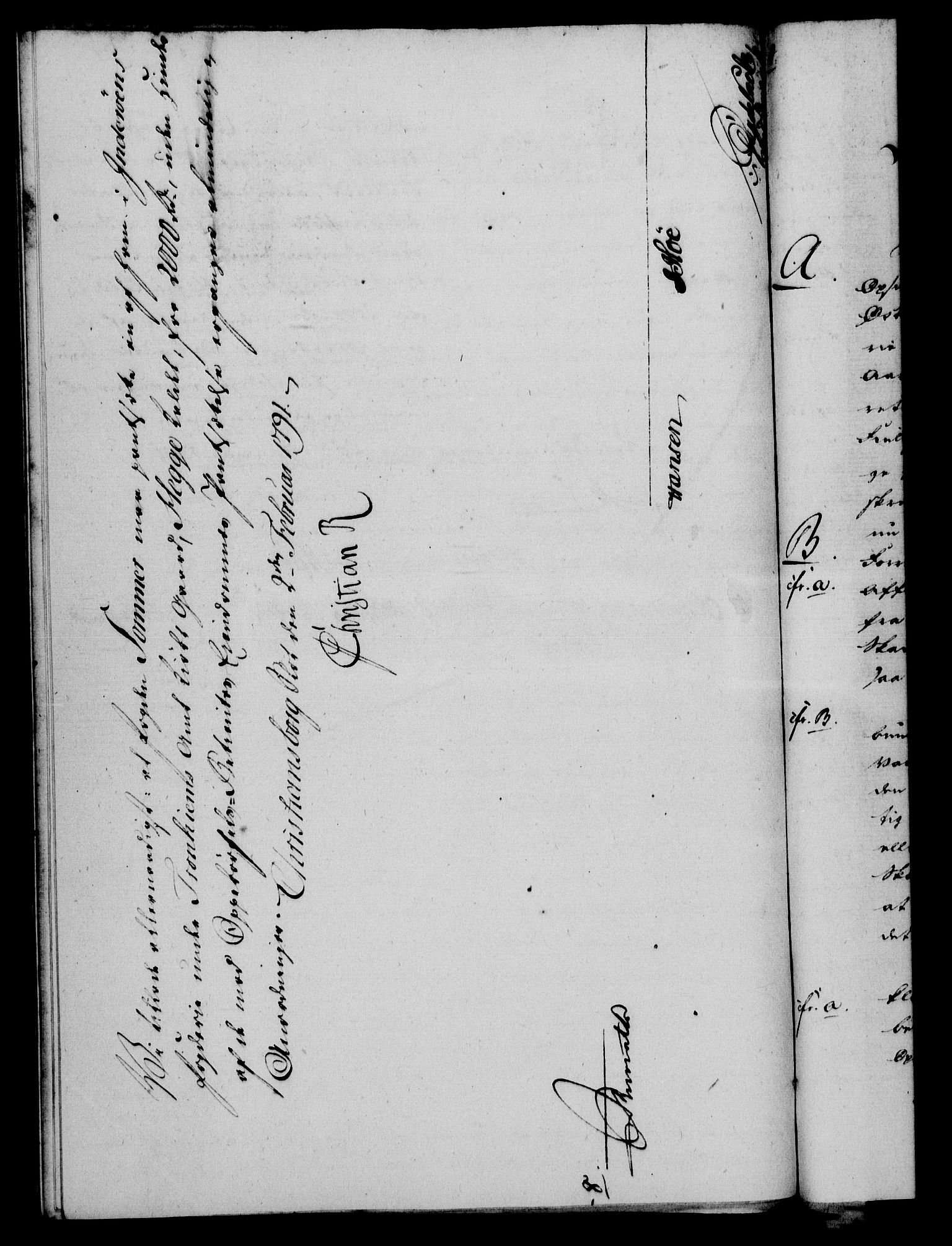 Rentekammeret, Kammerkanselliet, AV/RA-EA-3111/G/Gf/Gfa/L0073: Norsk relasjons- og resolusjonsprotokoll (merket RK 52.73), 1791, s. 70